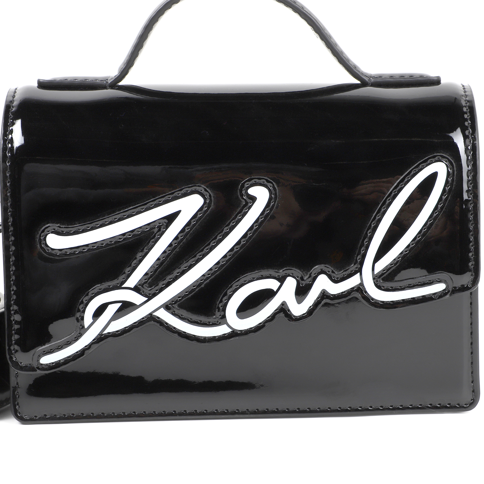 Adjustable magnetic handbag KARL LAGERFELD KIDS for GIRL