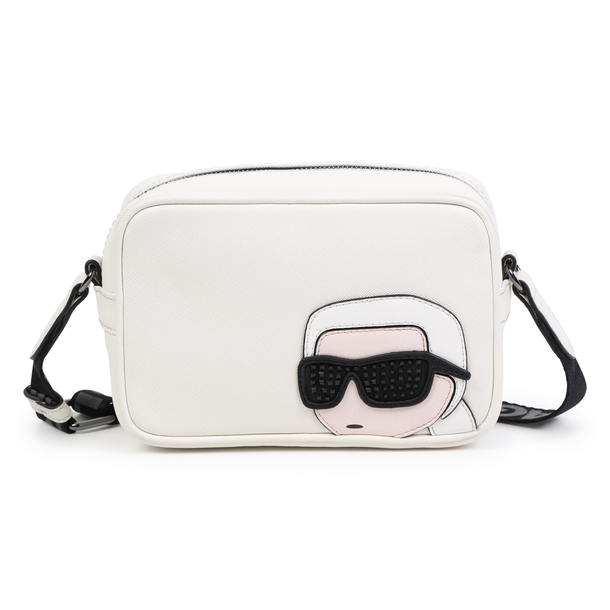 Sac à main réglable avec badge KARL LAGERFELD KIDS pour FILLE