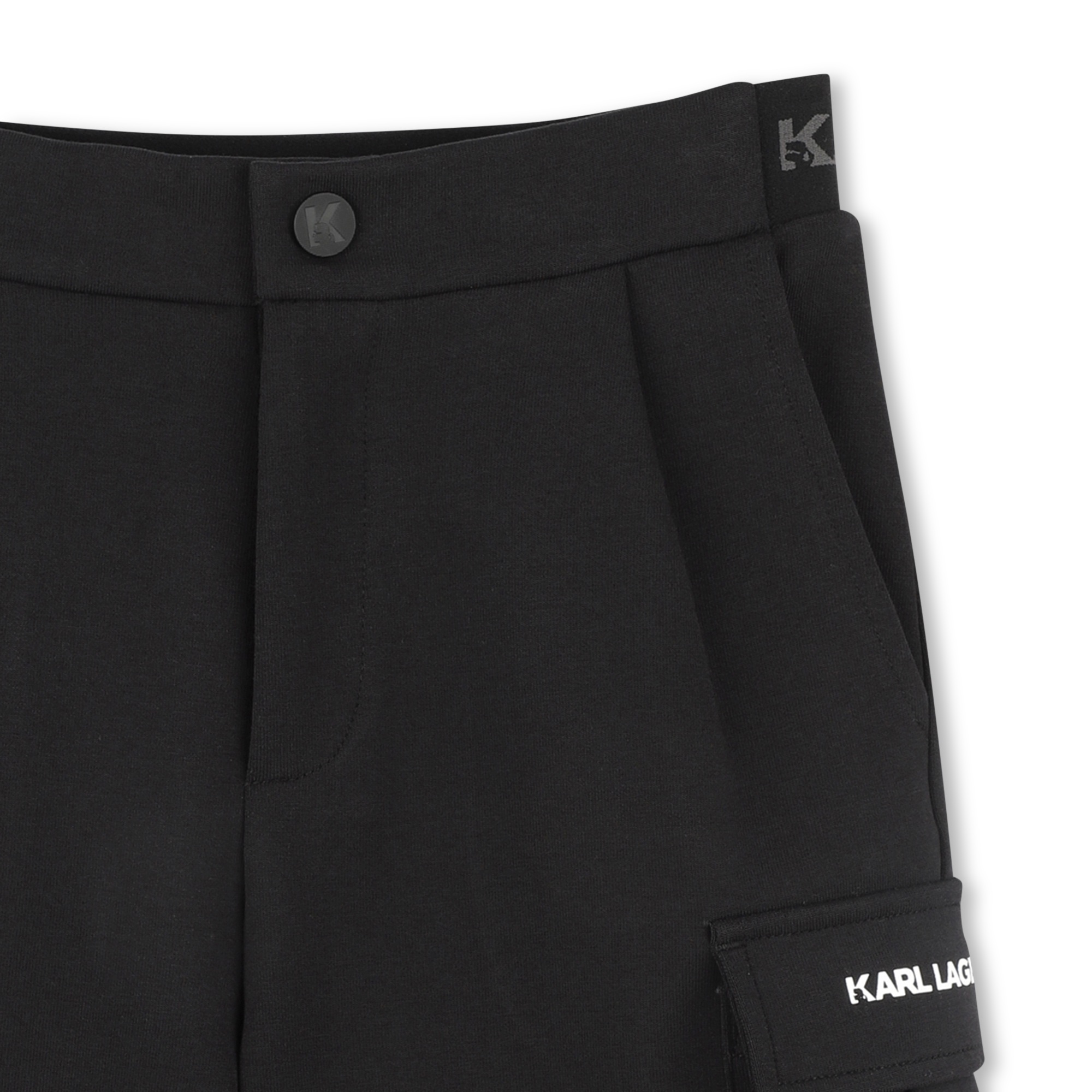 Bermuda shorts with pockets KARL LAGERFELD KIDS for BOY