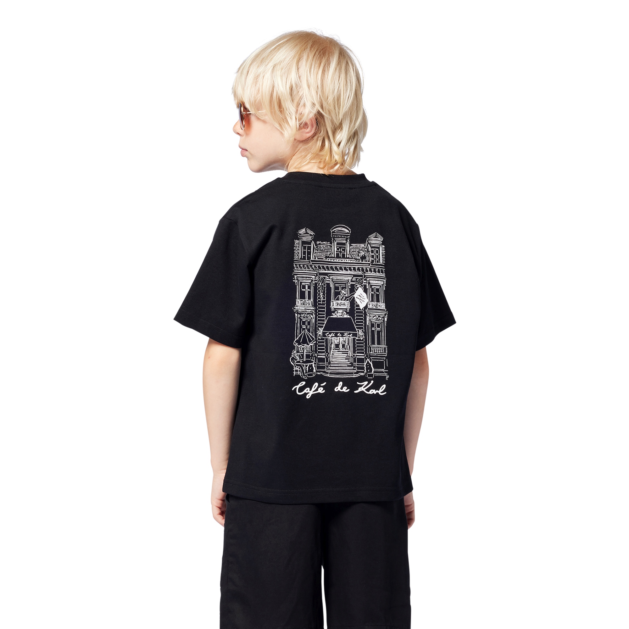 Bermuda shorts with pockets KARL LAGERFELD KIDS for BOY