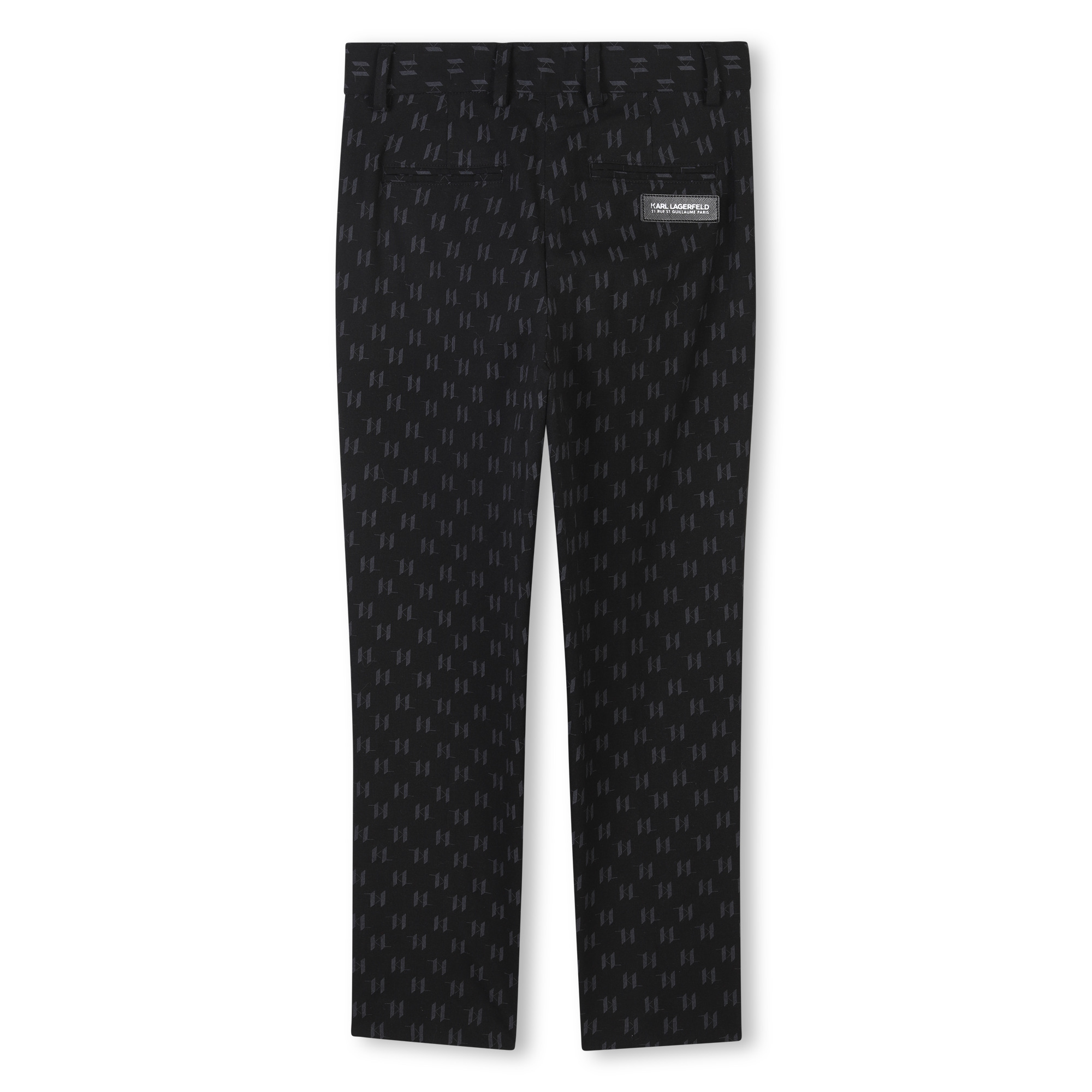 Nette pantalon KARL LAGERFELD KIDS Voor