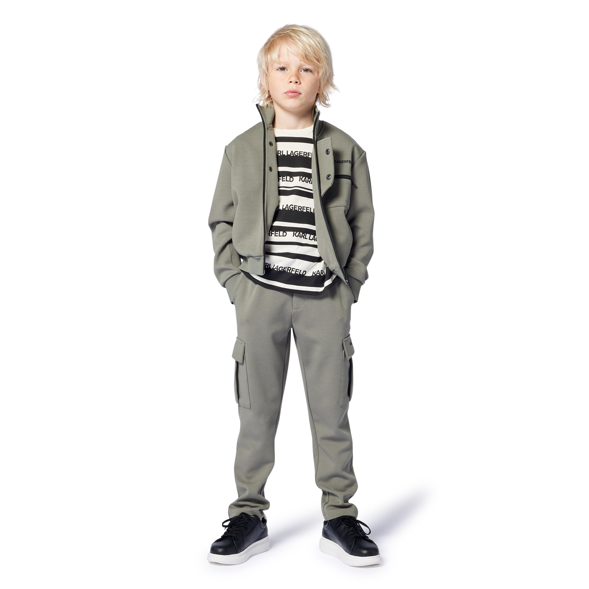 Jogging trousers KARL LAGERFELD KIDS for BOY