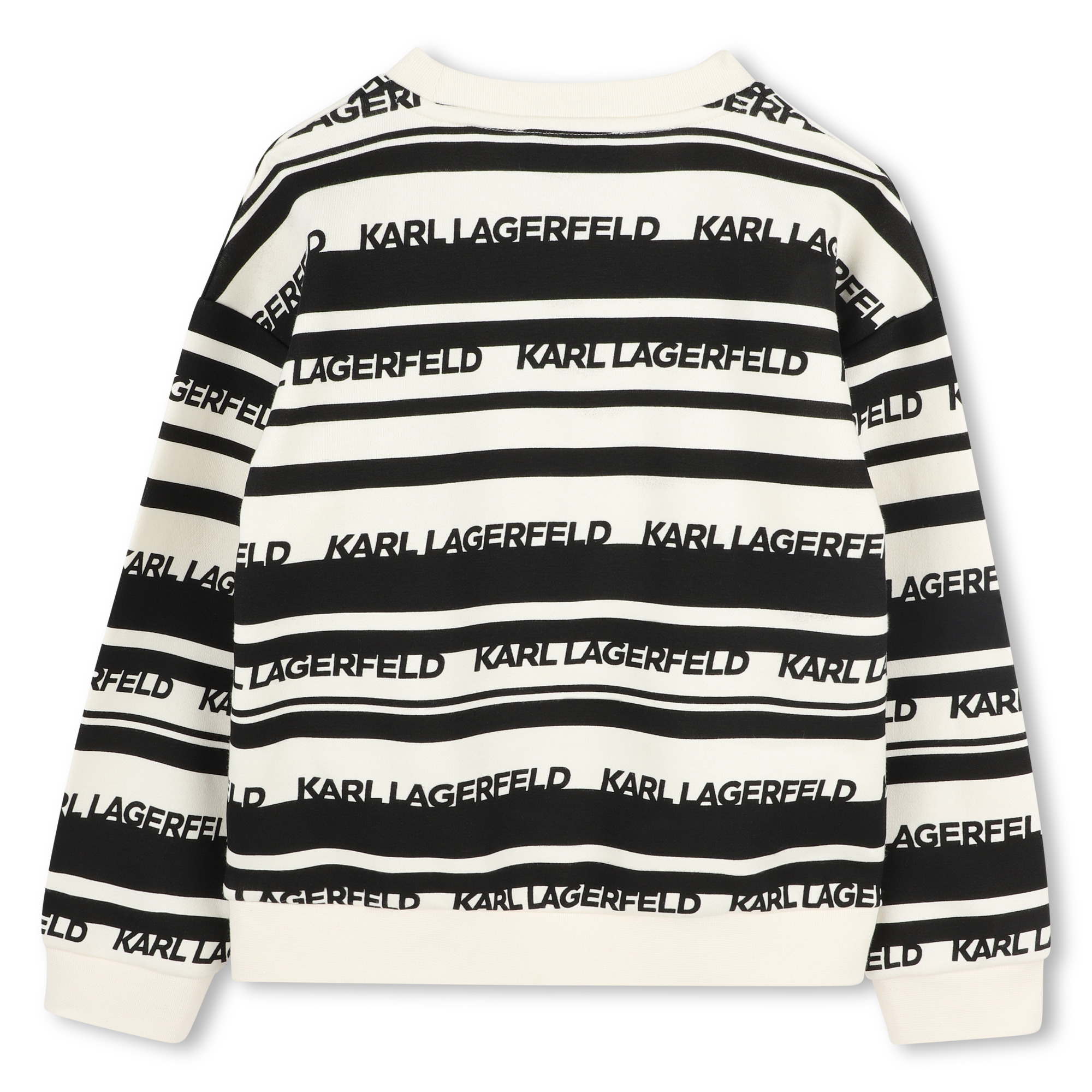 Striped sweatshirt KARL LAGERFELD KIDS for BOY