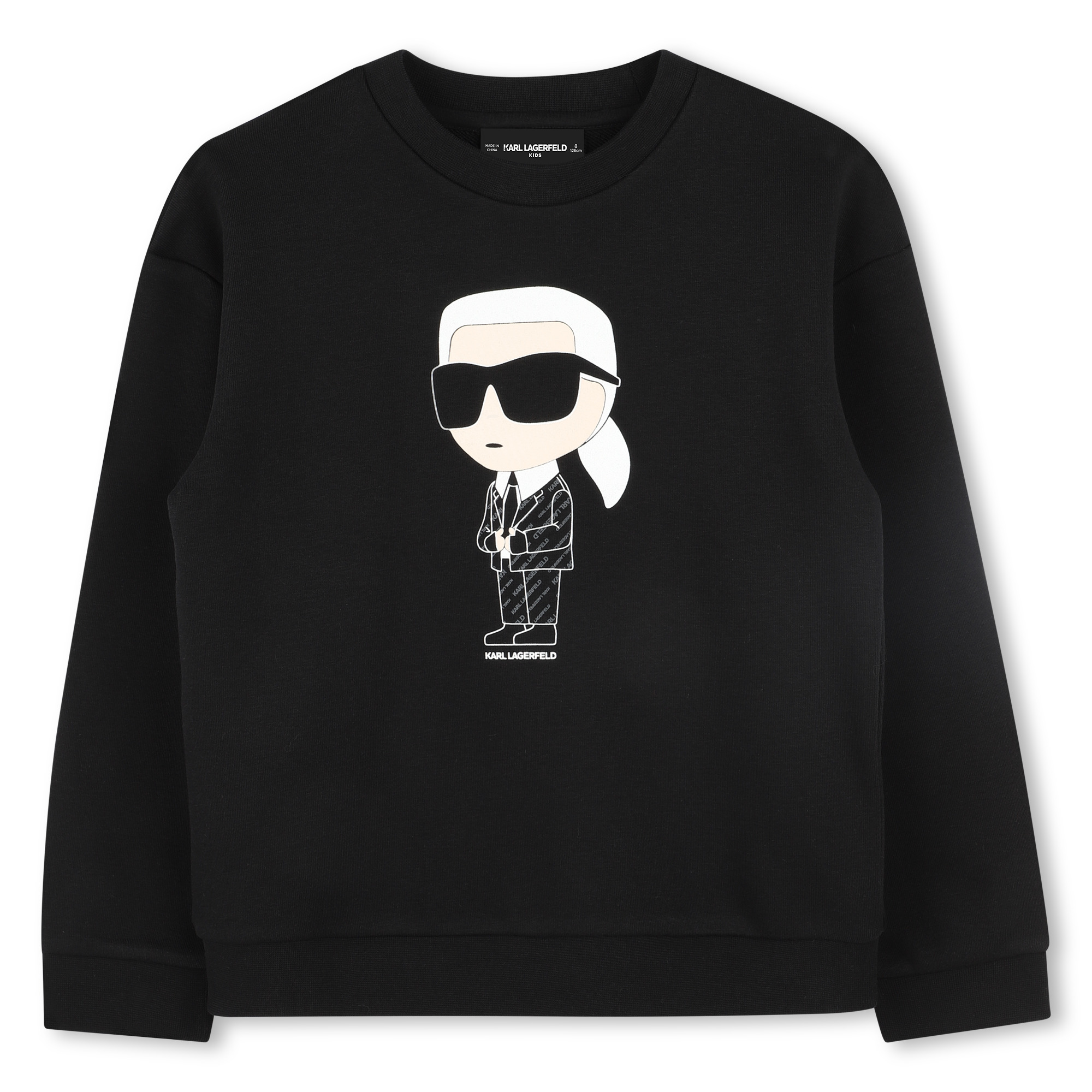 Sweat-shirt imprimé KARL LAGERFELD KIDS pour GARCON