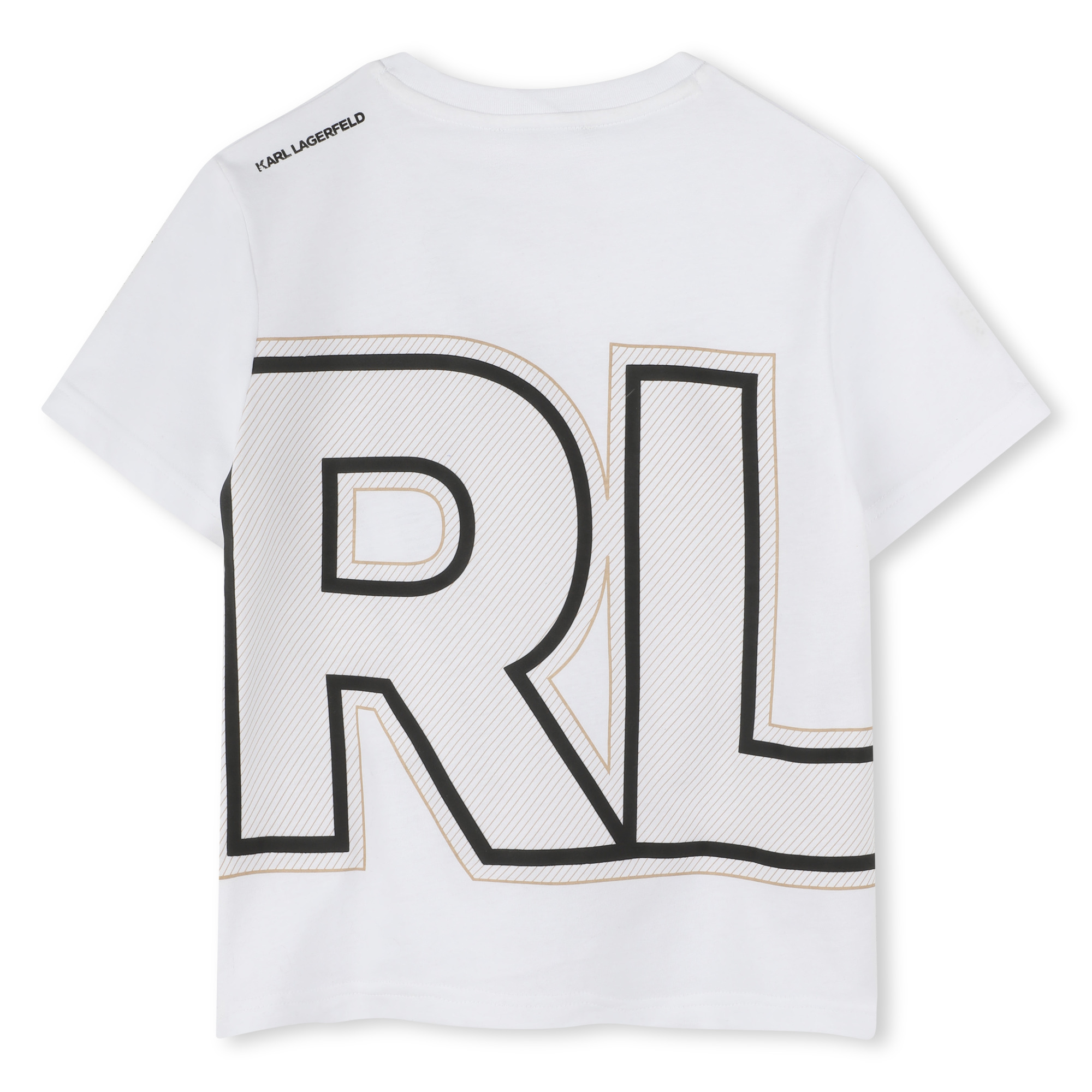 T-shirt à manches courtes KARL LAGERFELD KIDS pour GARCON