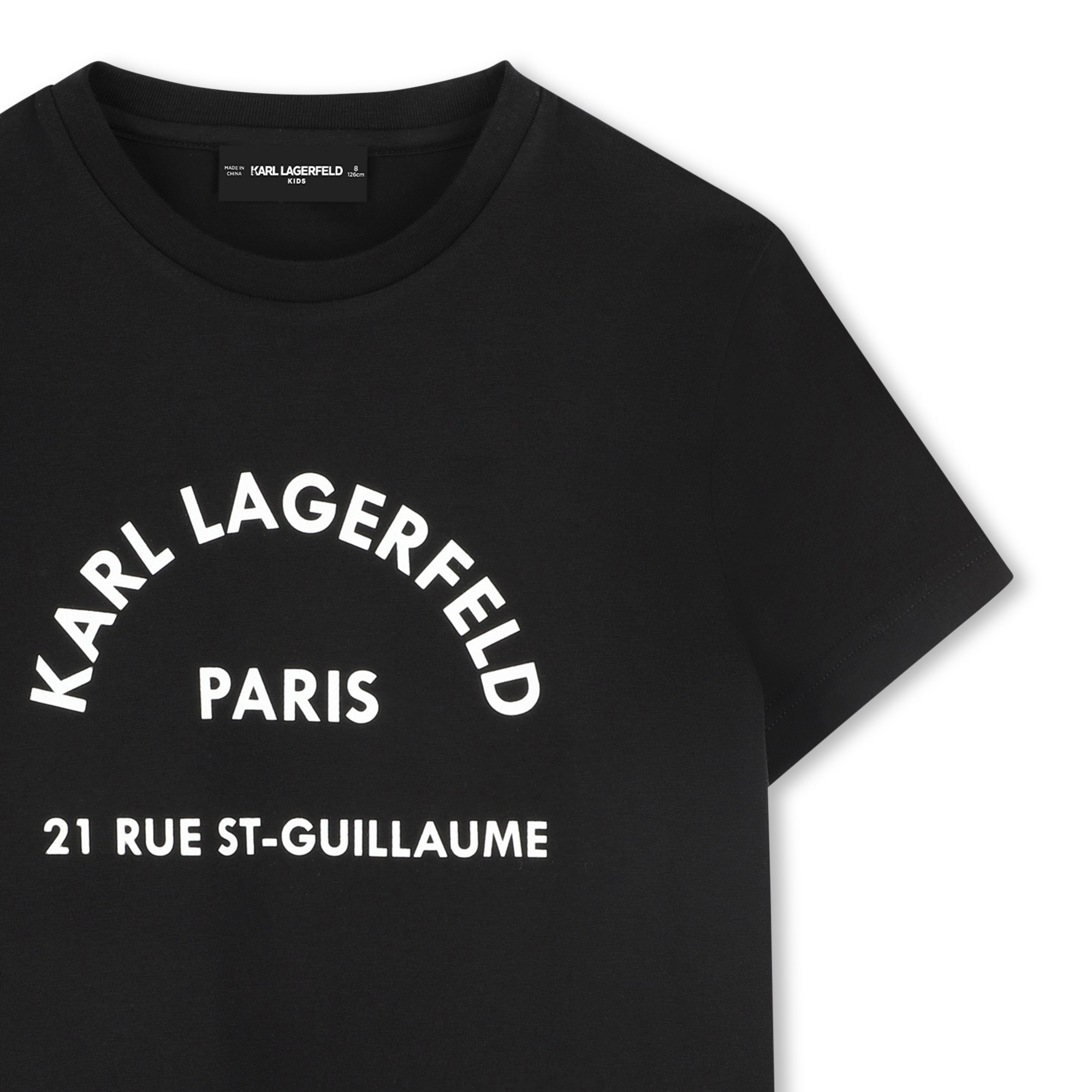 T-shirt à manches courtes KARL LAGERFELD KIDS pour GARCON