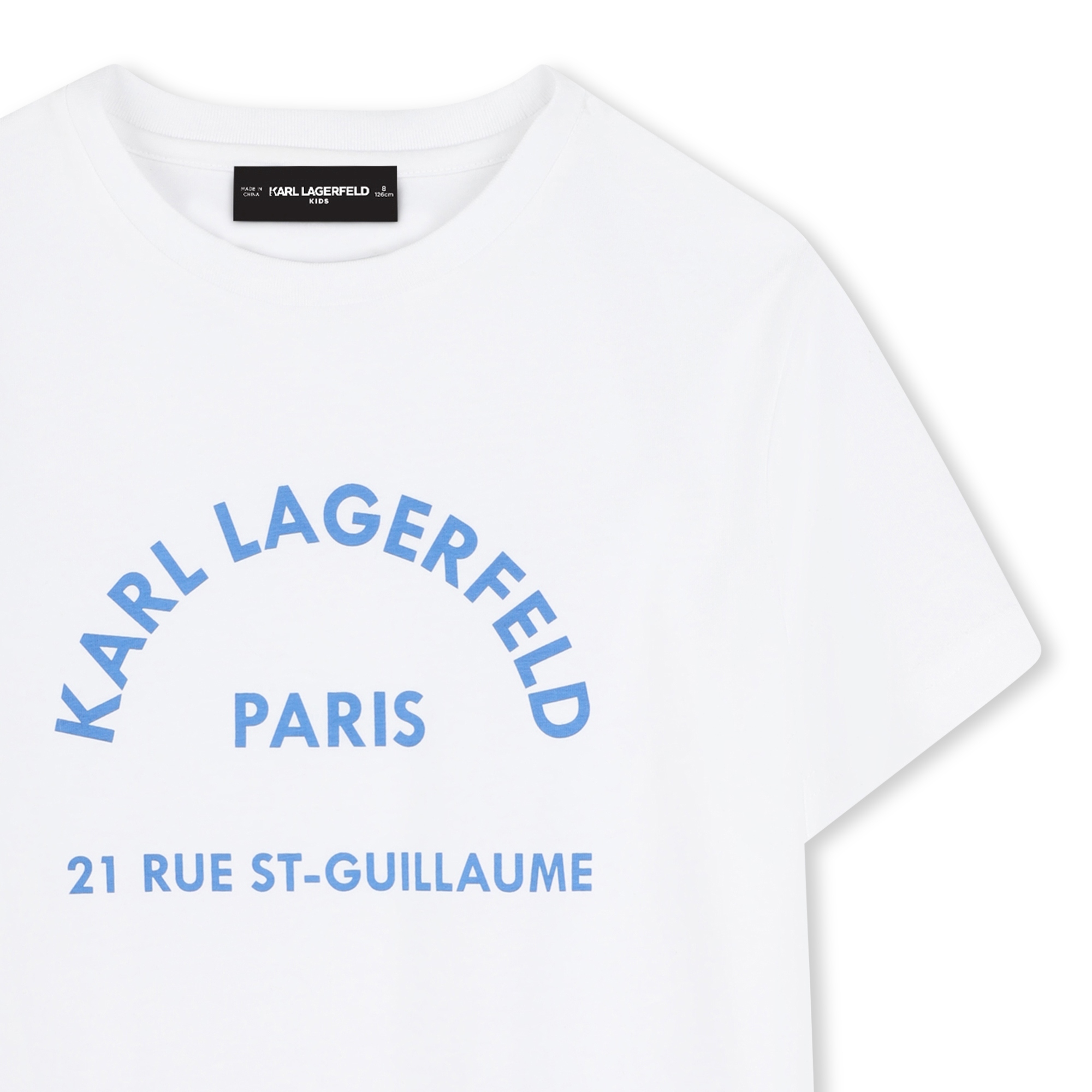 T-shirt à manches courtes KARL LAGERFELD KIDS pour GARCON