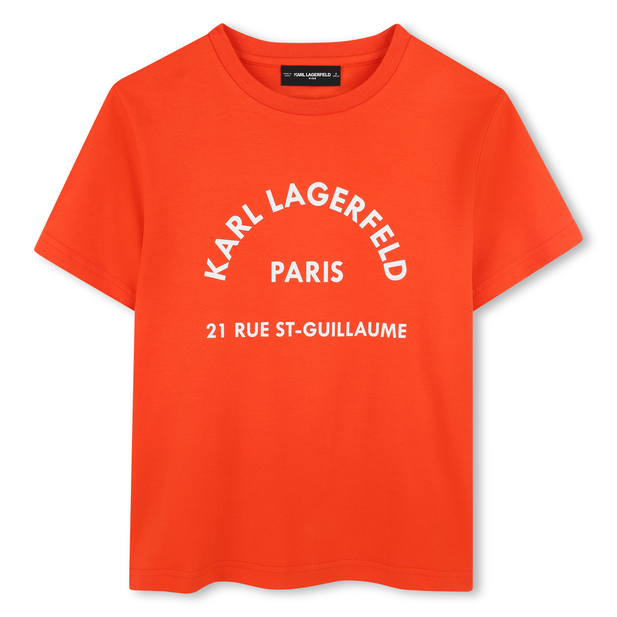 T-shirt met korte mouwen KARL LAGERFELD KIDS Voor