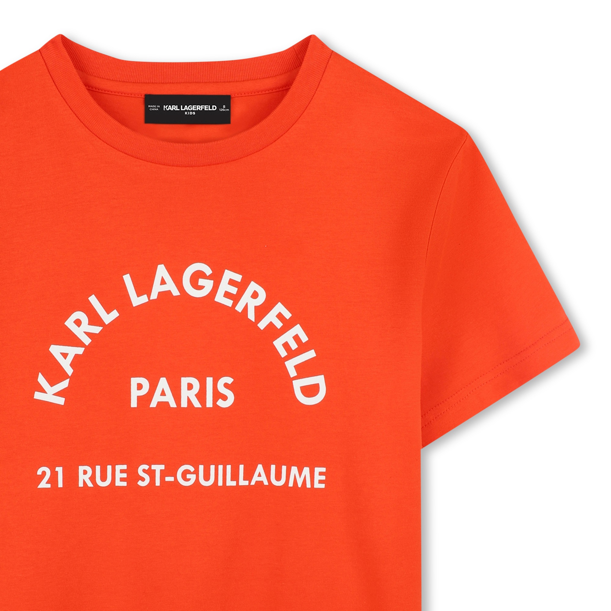 T-shirt à manches courtes KARL LAGERFELD KIDS pour GARCON