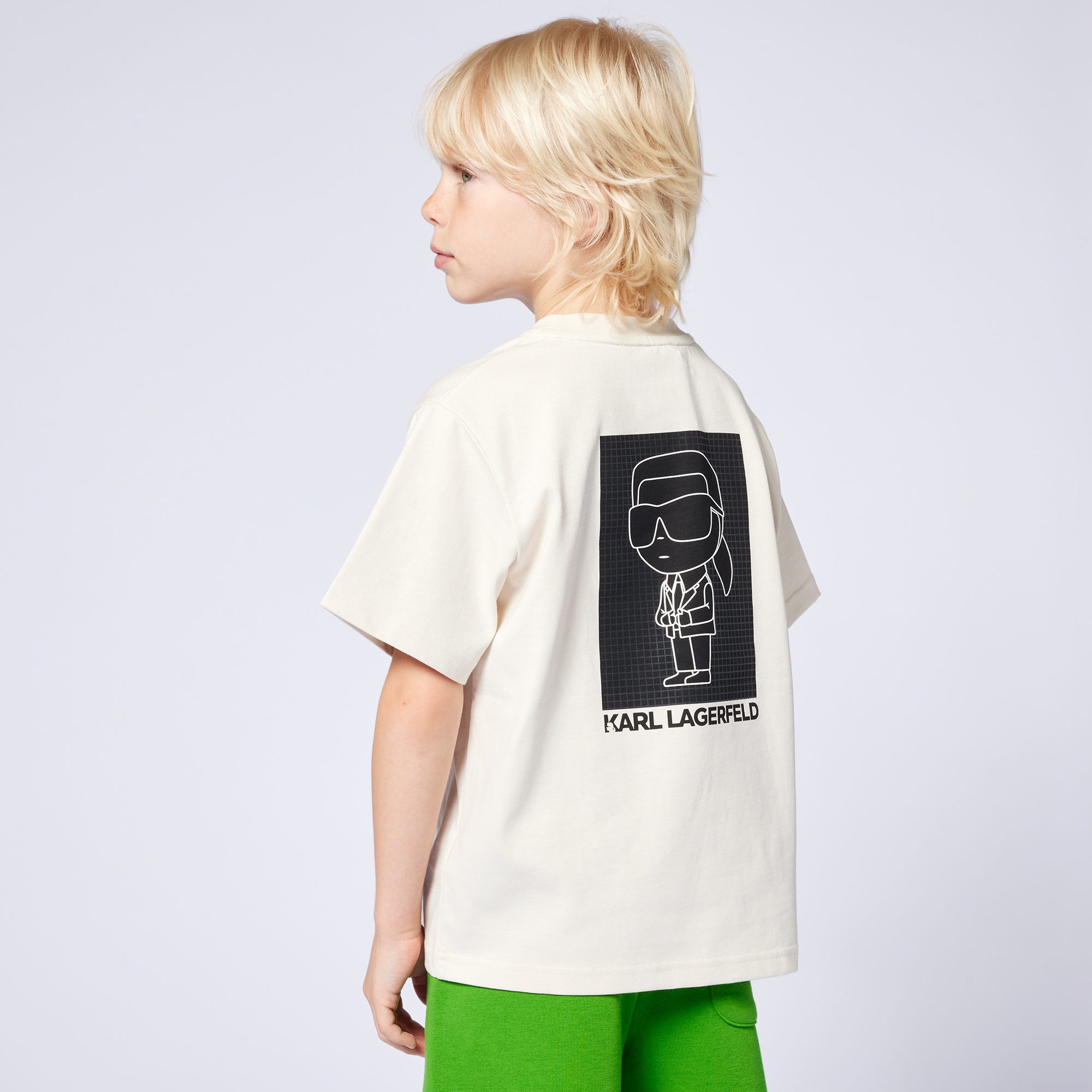 Short-sleeved T-shirt KARL LAGERFELD KIDS for BOY