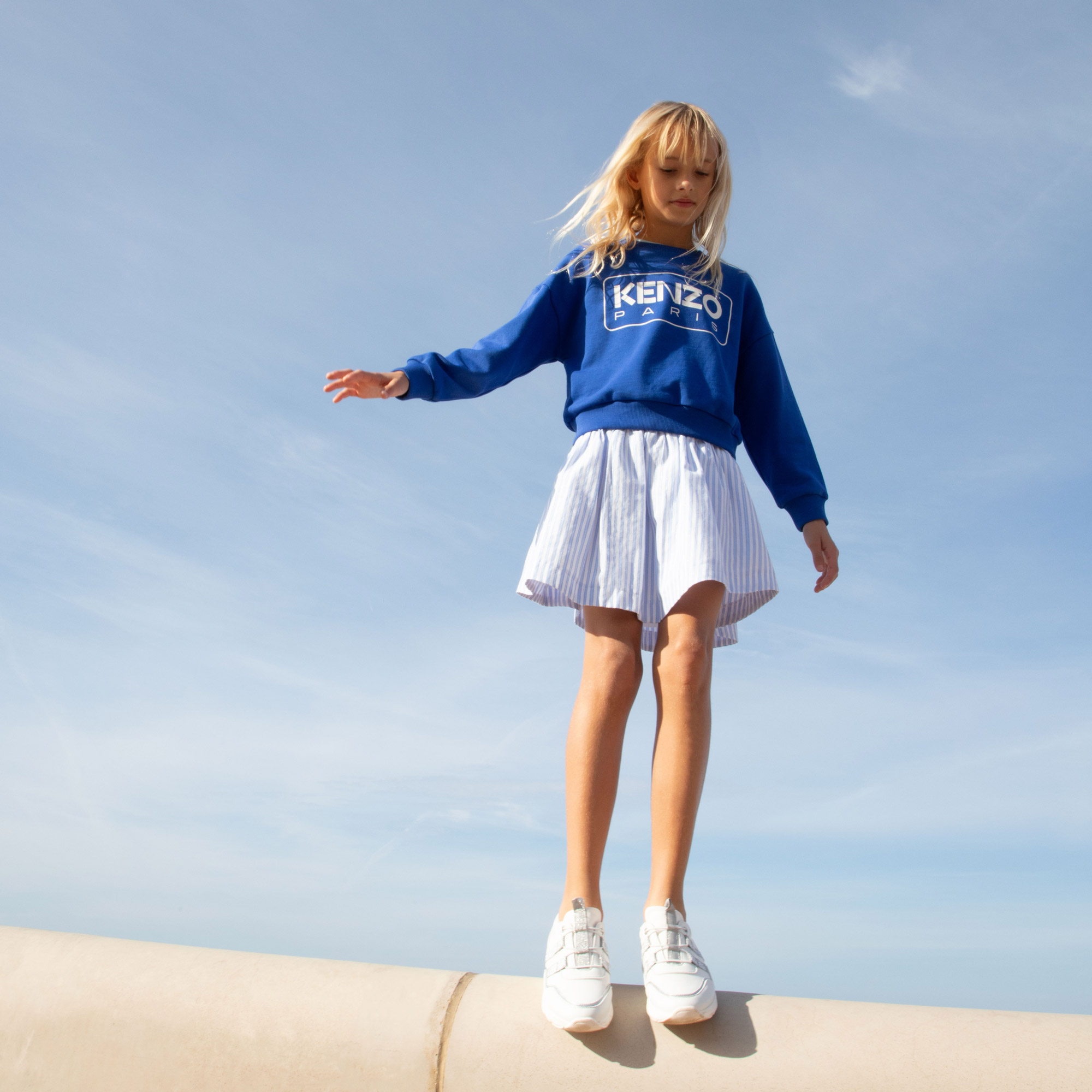 Elegante korte rok KARL LAGERFELD KIDS Voor