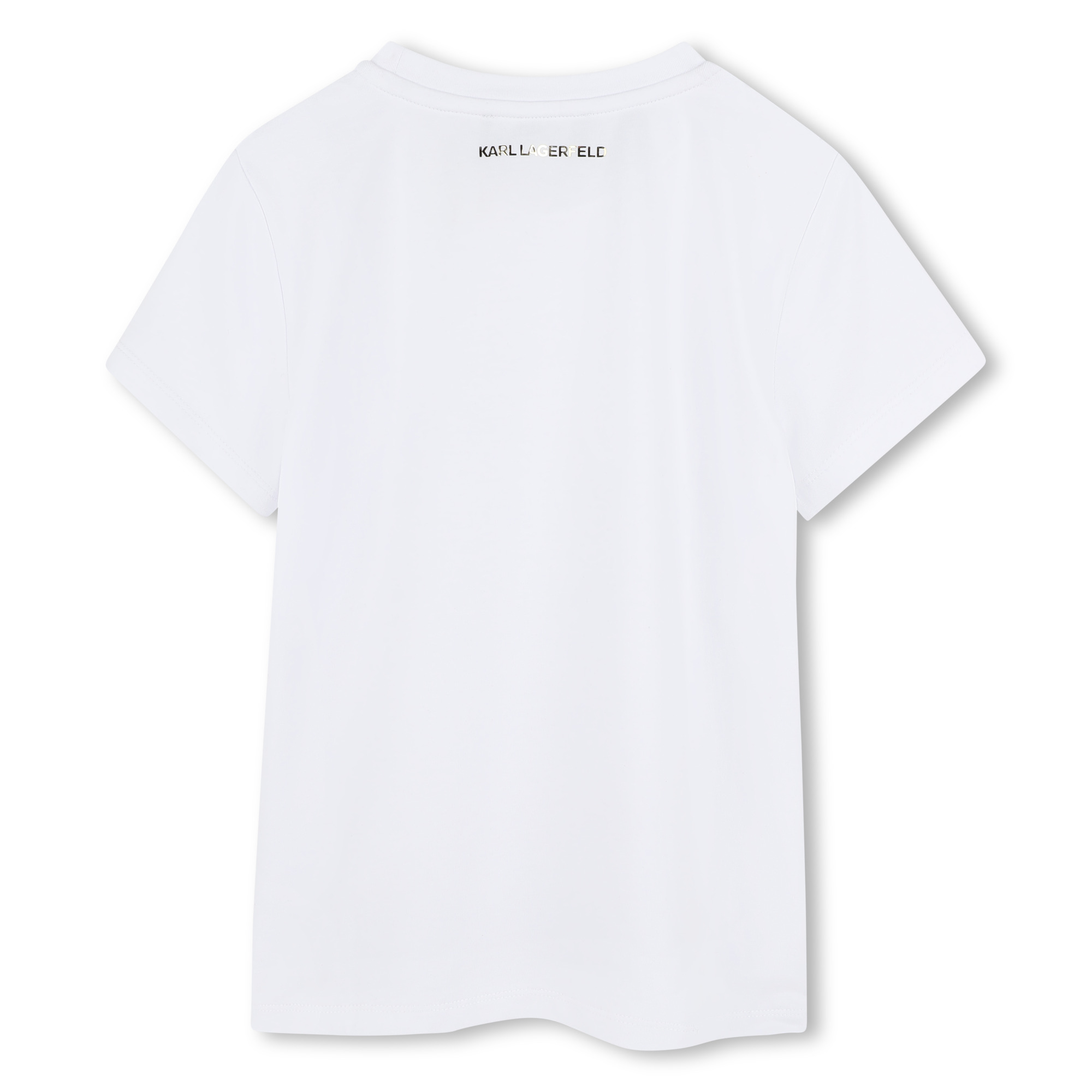 Short-sleeved T-shirt KARL LAGERFELD KIDS for GIRL