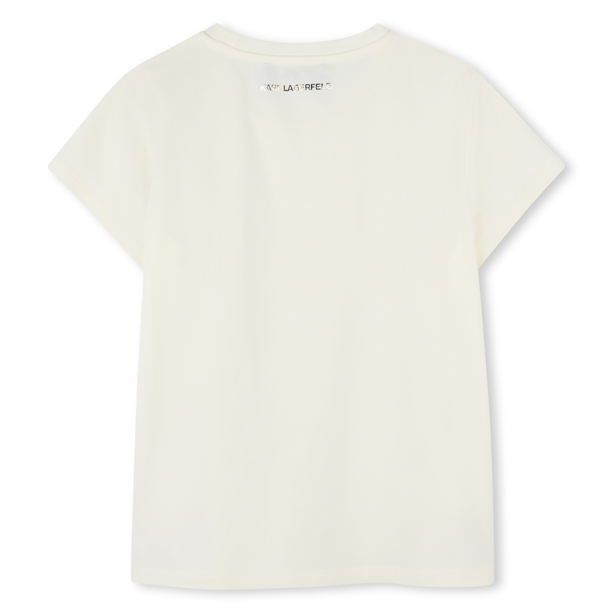 Short-sleeved T-shirt KARL LAGERFELD KIDS for GIRL