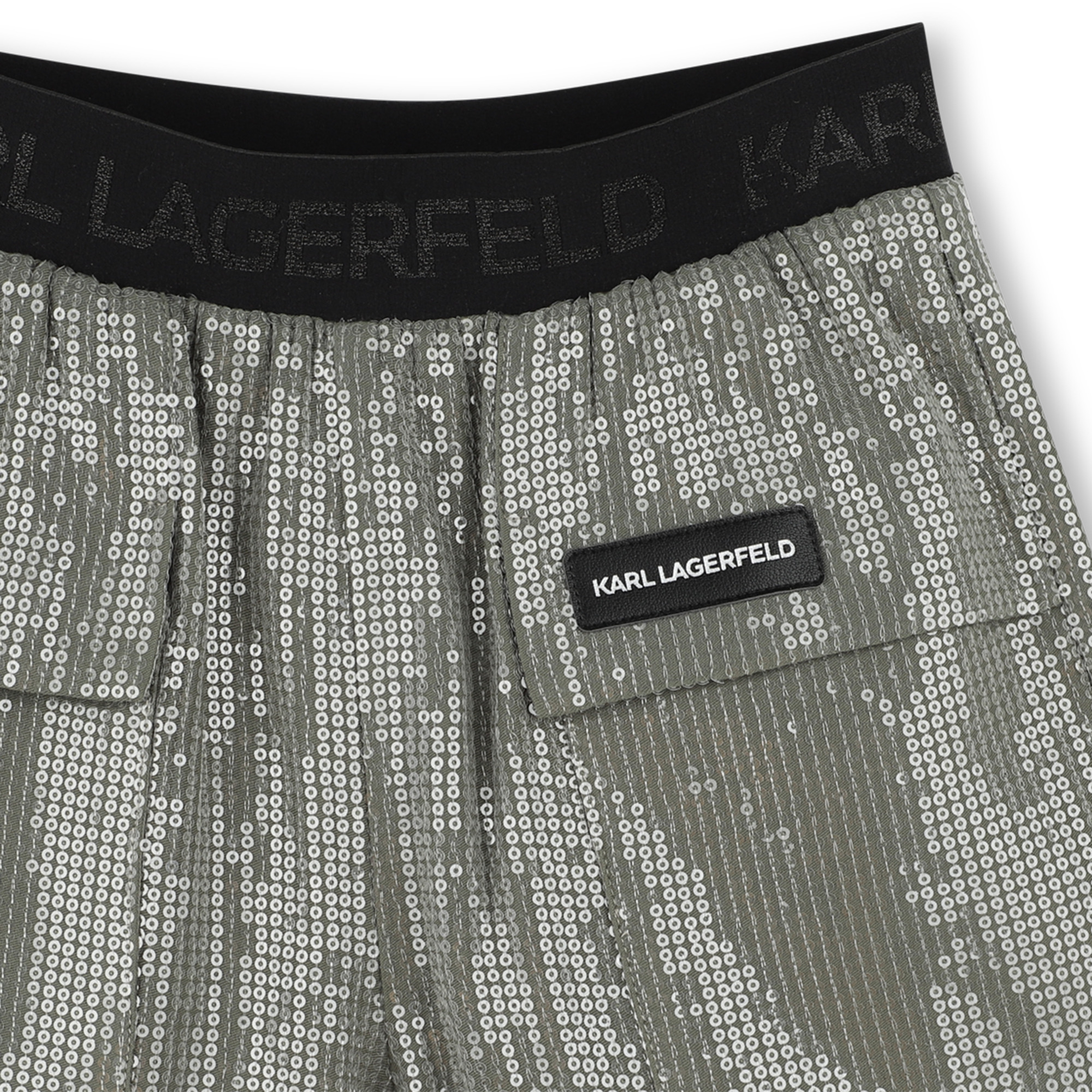 Elegante Shorts mit Pailletten KARL LAGERFELD KIDS Für MÄDCHEN