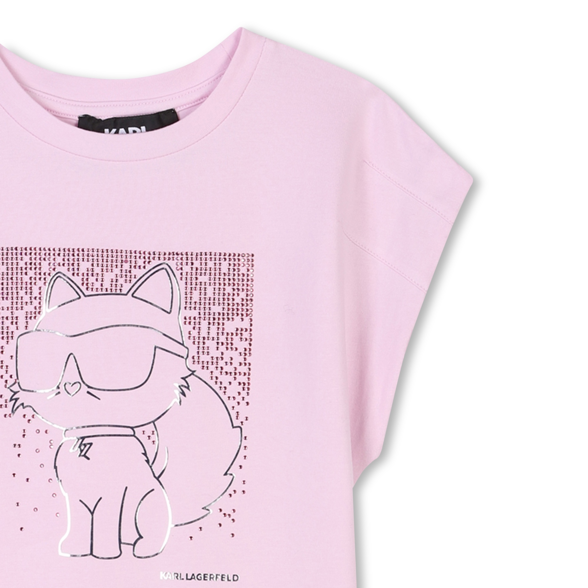 Kurzärmeliges Kleid KARL LAGERFELD KIDS Für MÄDCHEN