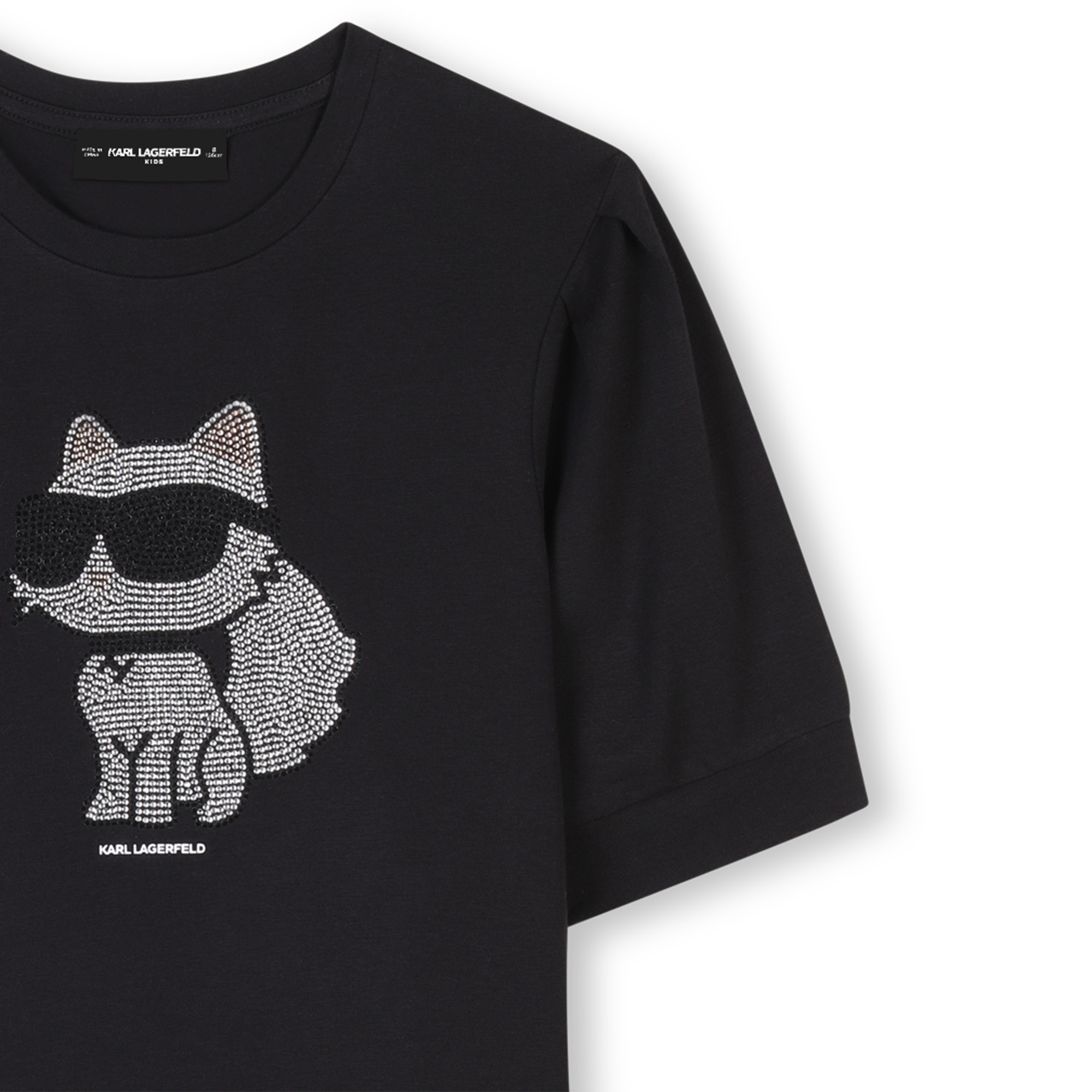 Kurzärmeliges Kleid KARL LAGERFELD KIDS Für MÄDCHEN