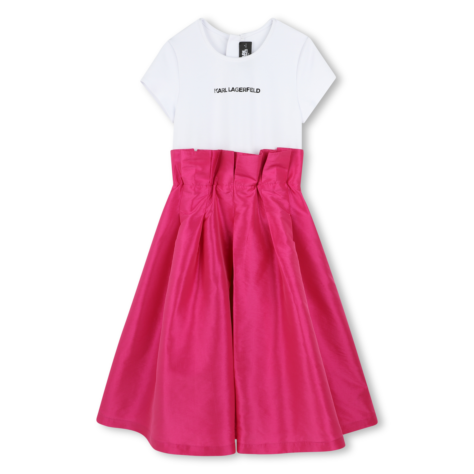 Elegantes Kleid aus Seidentaft KARL LAGERFELD KIDS Für MÄDCHEN