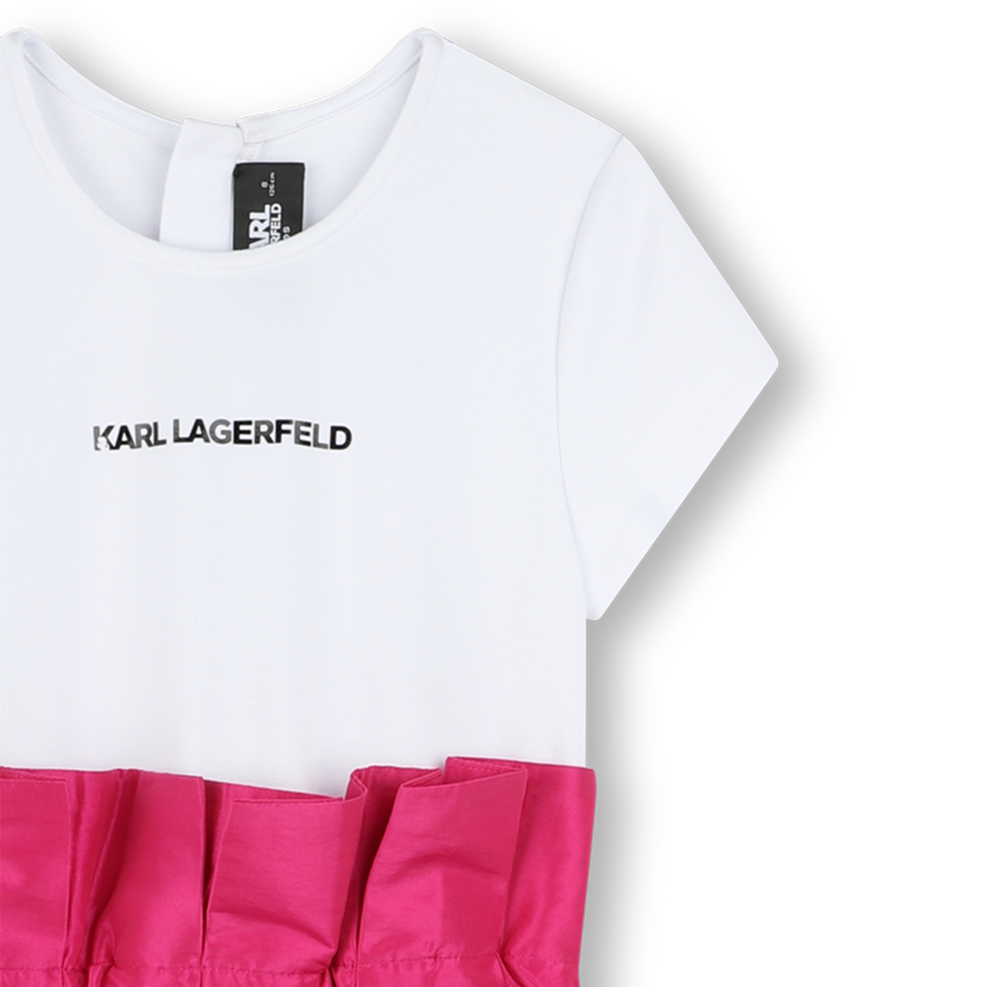 Elegantes Kleid aus Seidentaft KARL LAGERFELD KIDS Für MÄDCHEN