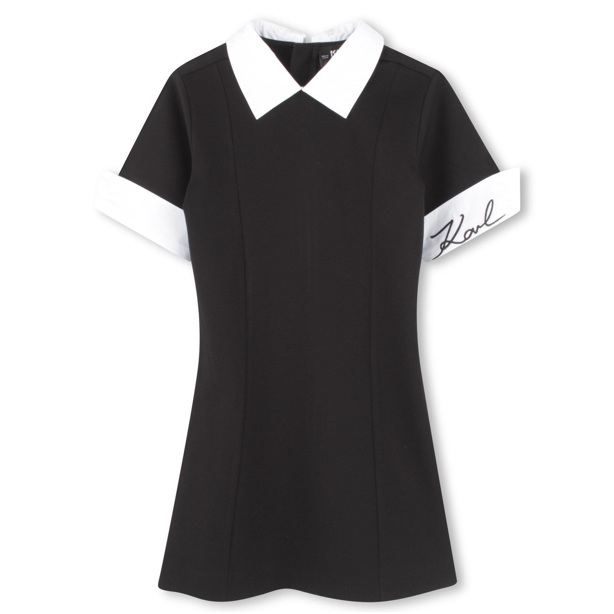 Short-sleeved dress KARL LAGERFELD KIDS for GIRL