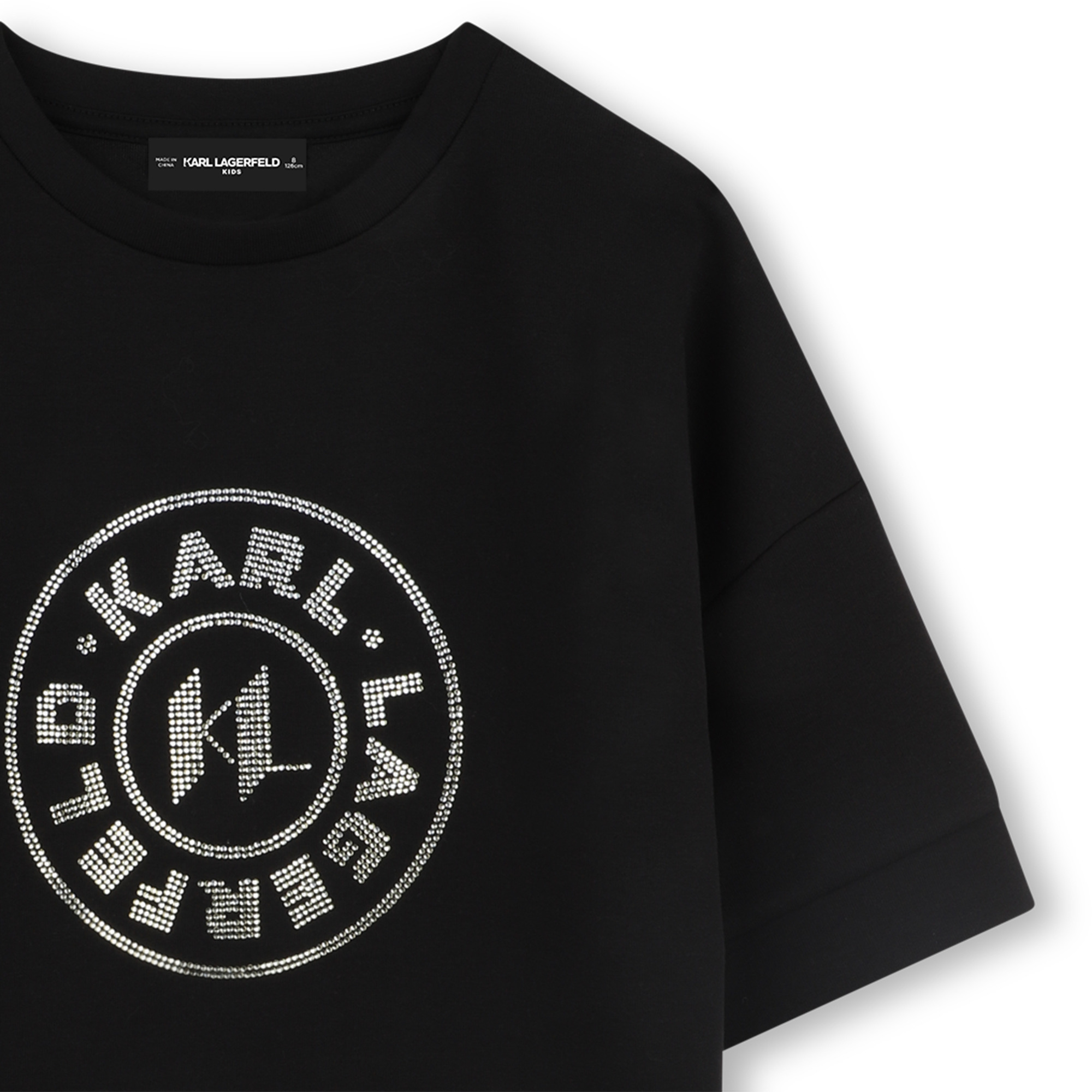 Kurzärmeliges Kleid KARL LAGERFELD KIDS Für MÄDCHEN