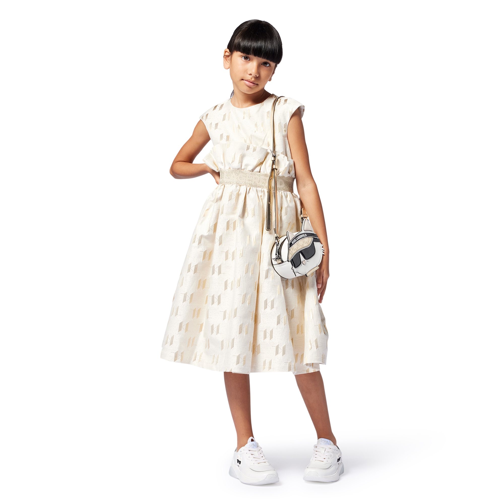 Decorative formal dress KARL LAGERFELD KIDS for GIRL