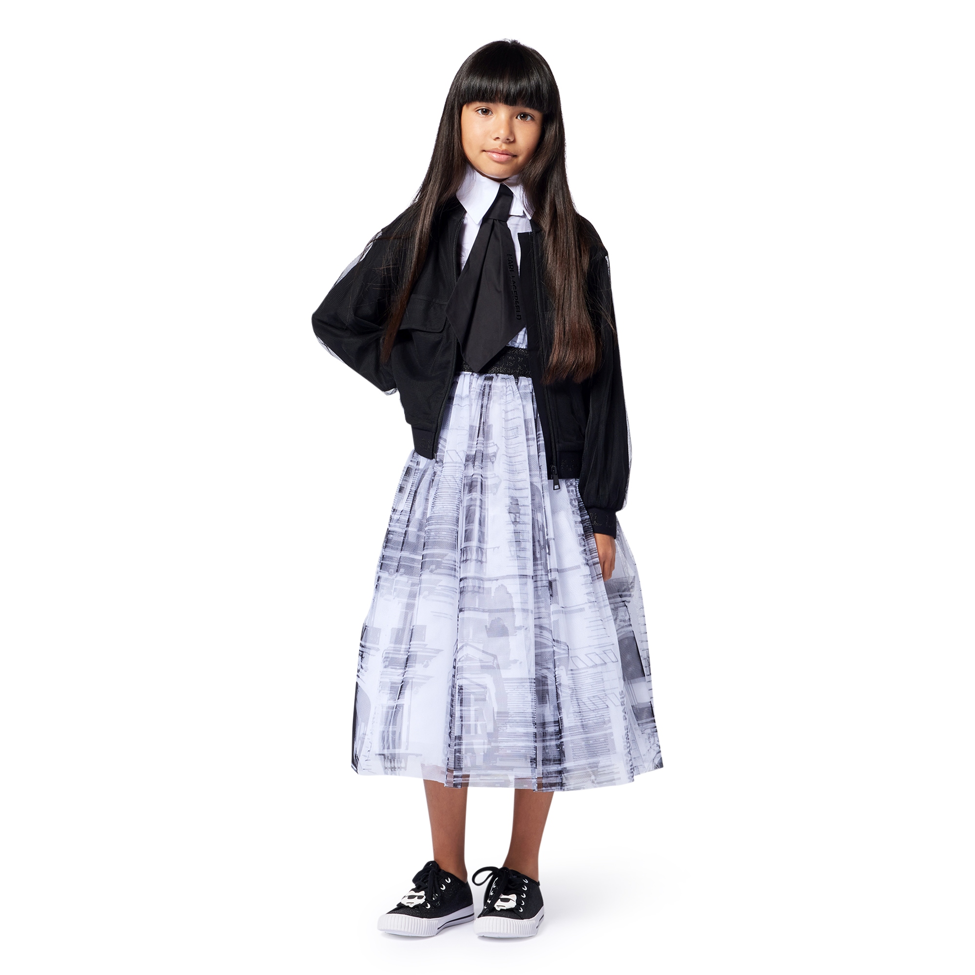 Robe de cérémonie KARL LAGERFELD KIDS pour FILLE