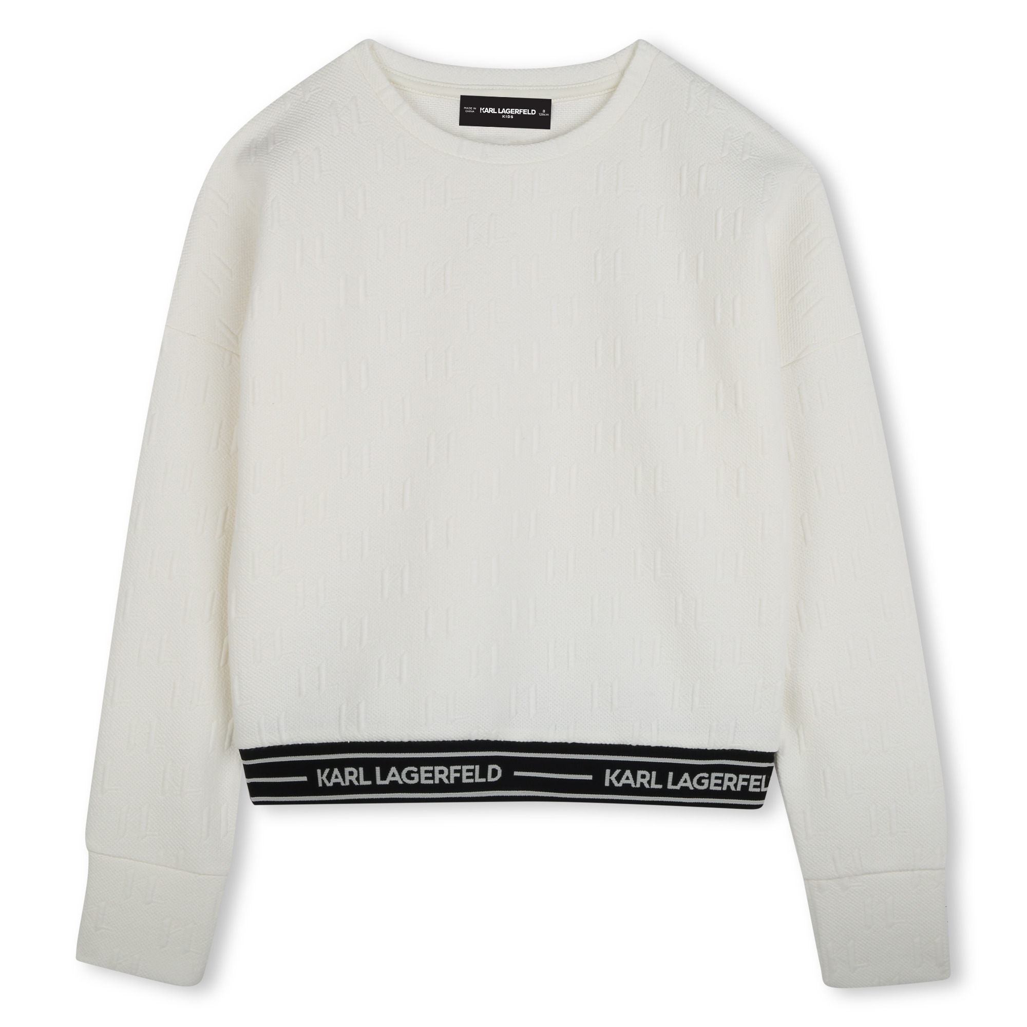 Sweater met lange mouwen KARL LAGERFELD KIDS Voor