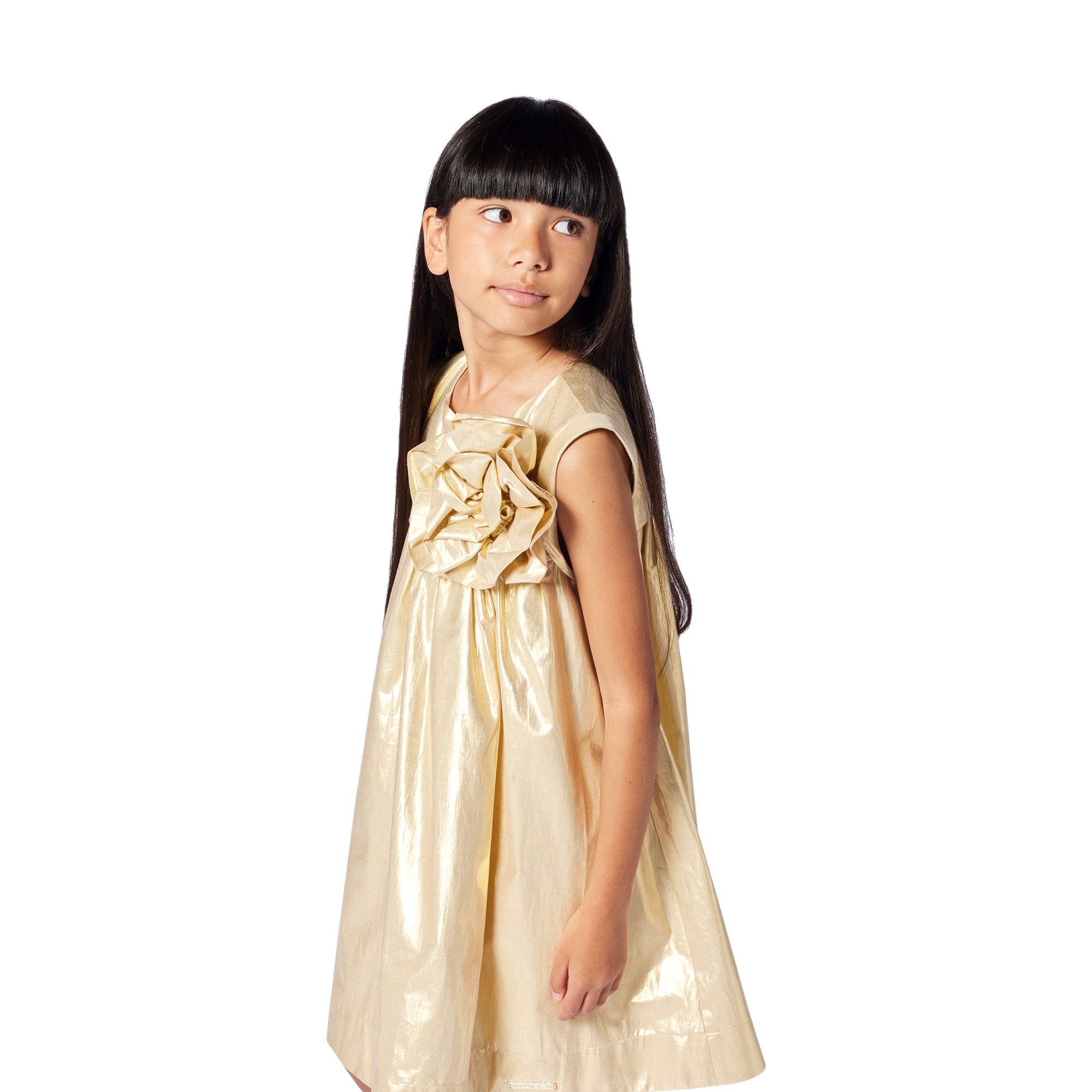 Vestido de ceremonia con flor KARL LARGERFELD KIDS para NIÑA