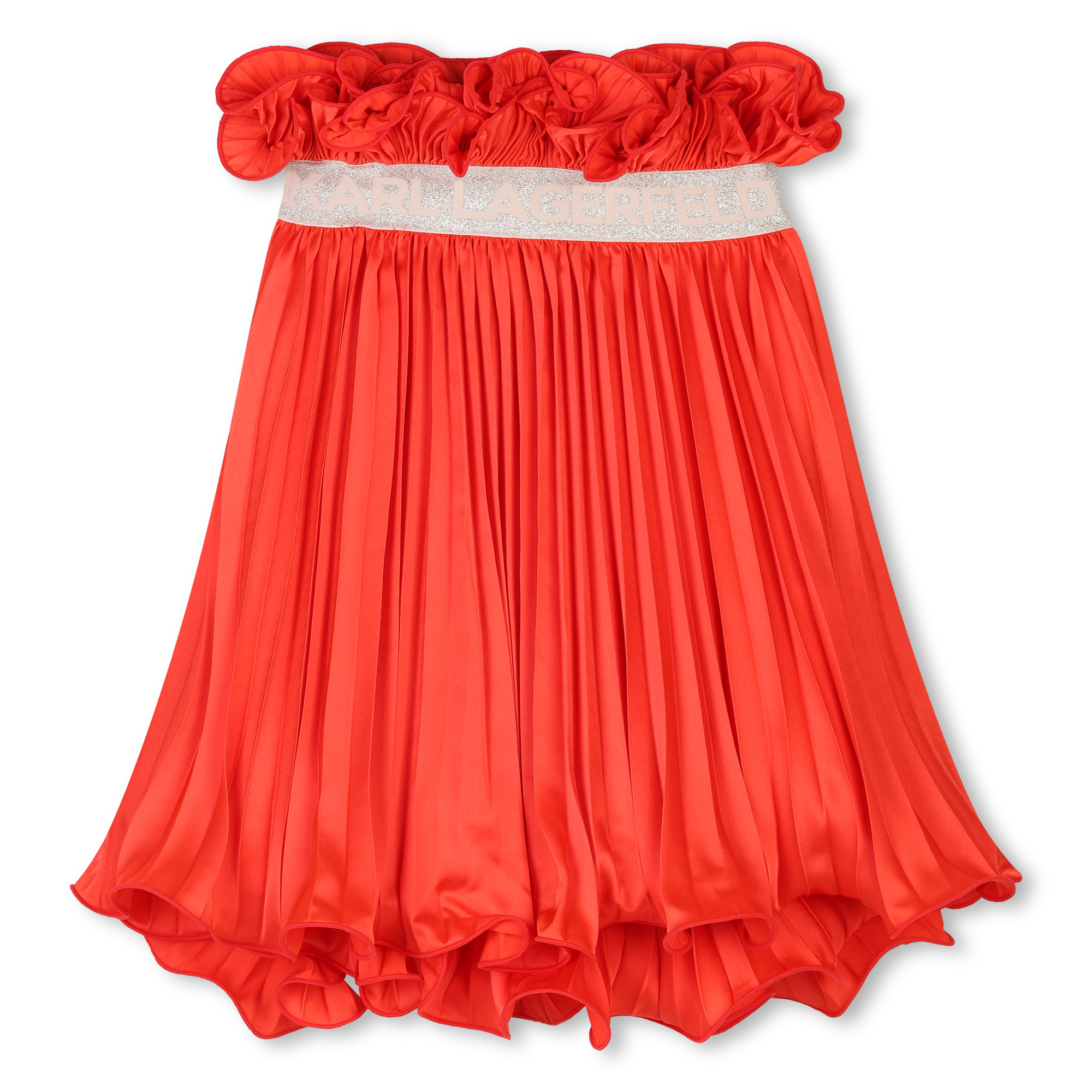 Pleated party skirt KARL LAGERFELD KIDS for GIRL