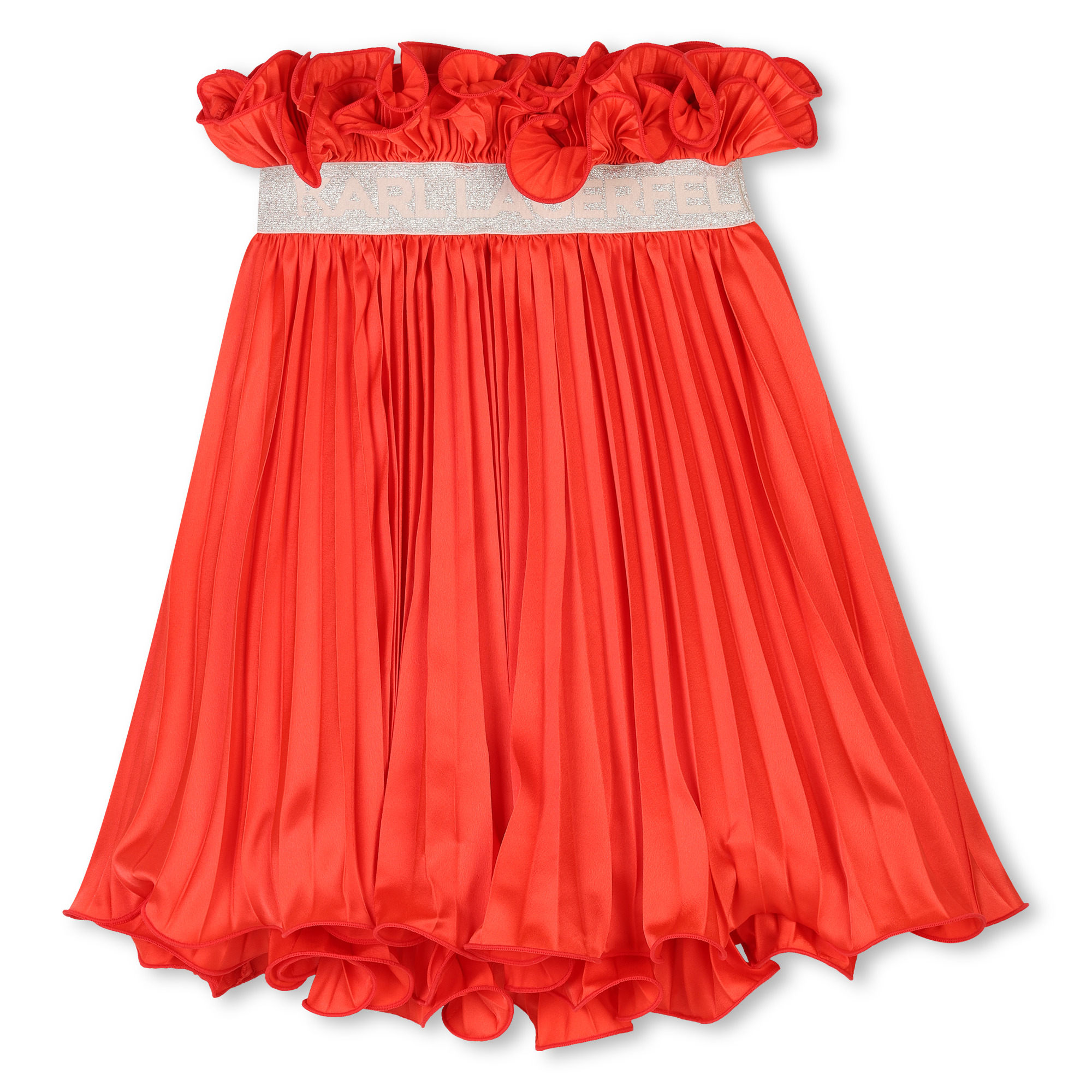 Pleated party skirt KARL LAGERFELD KIDS for GIRL