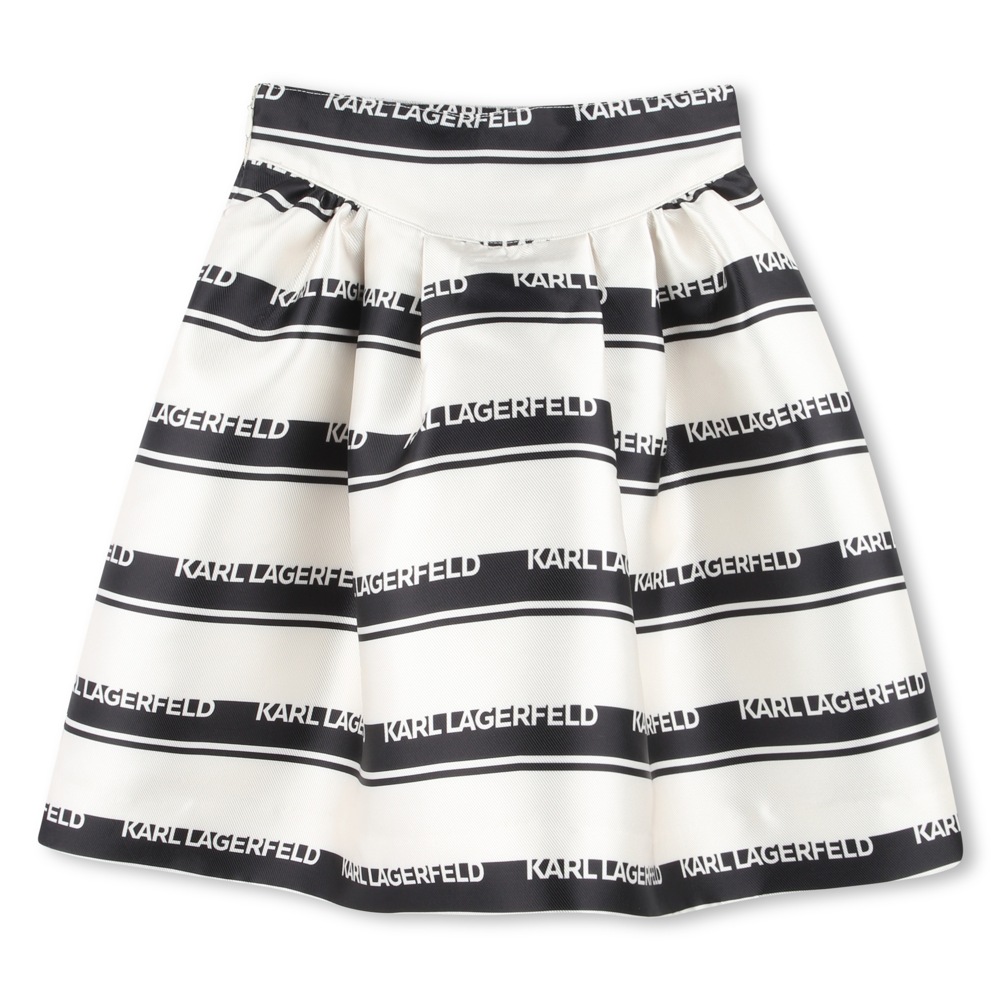 Short striped skirt KARL LAGERFELD KIDS for GIRL