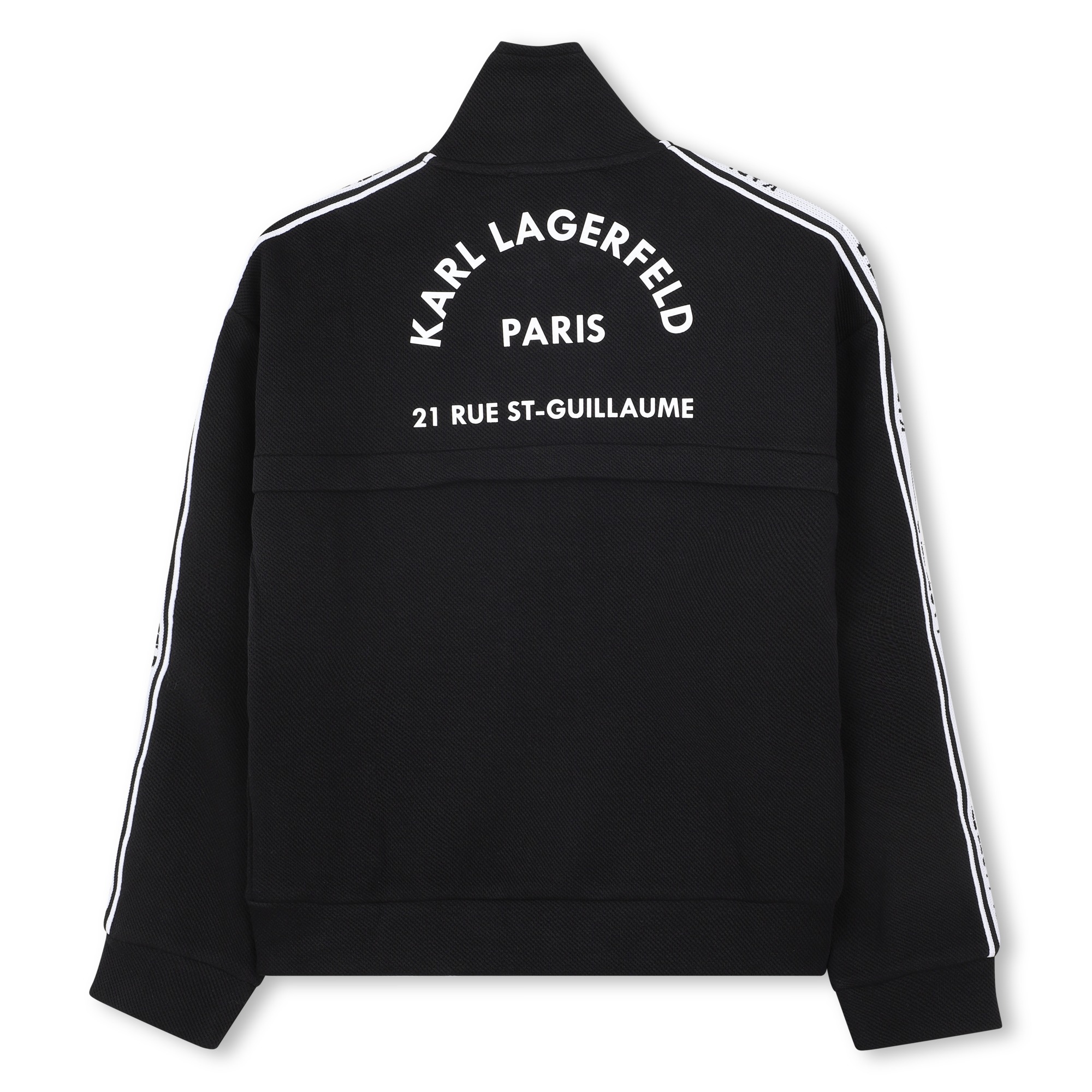 Sweat-shirt taille élastiquée KARL LAGERFELD KIDS pour FILLE