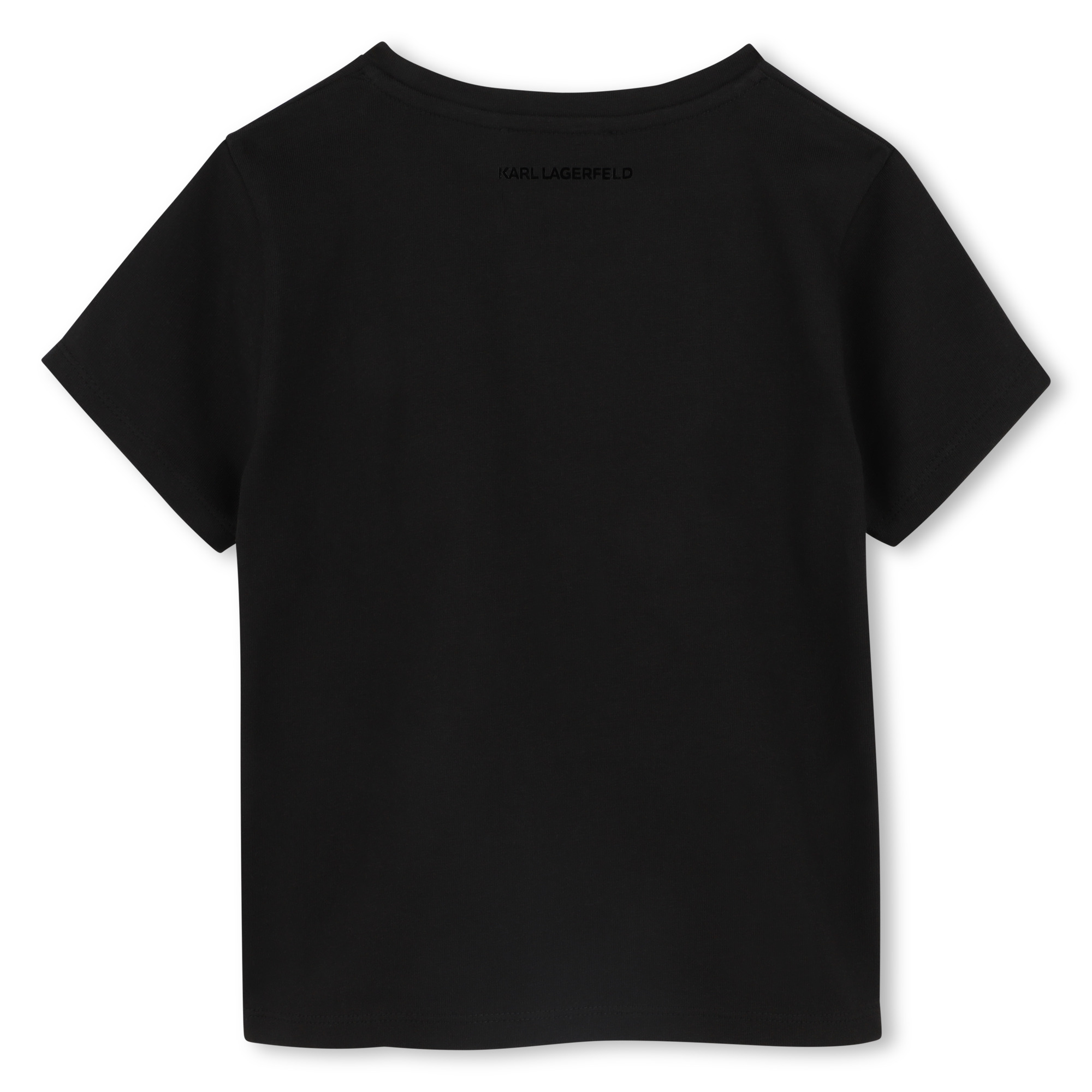 T-SHIRT KORTE MOUWEN KARL LAGERFELD KIDS Voor