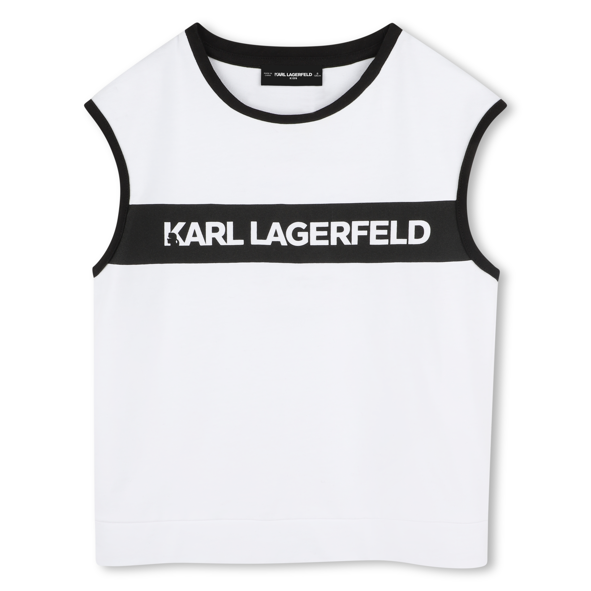 T-SHIRT KORTE MOUWEN KARL LAGERFELD KIDS Voor