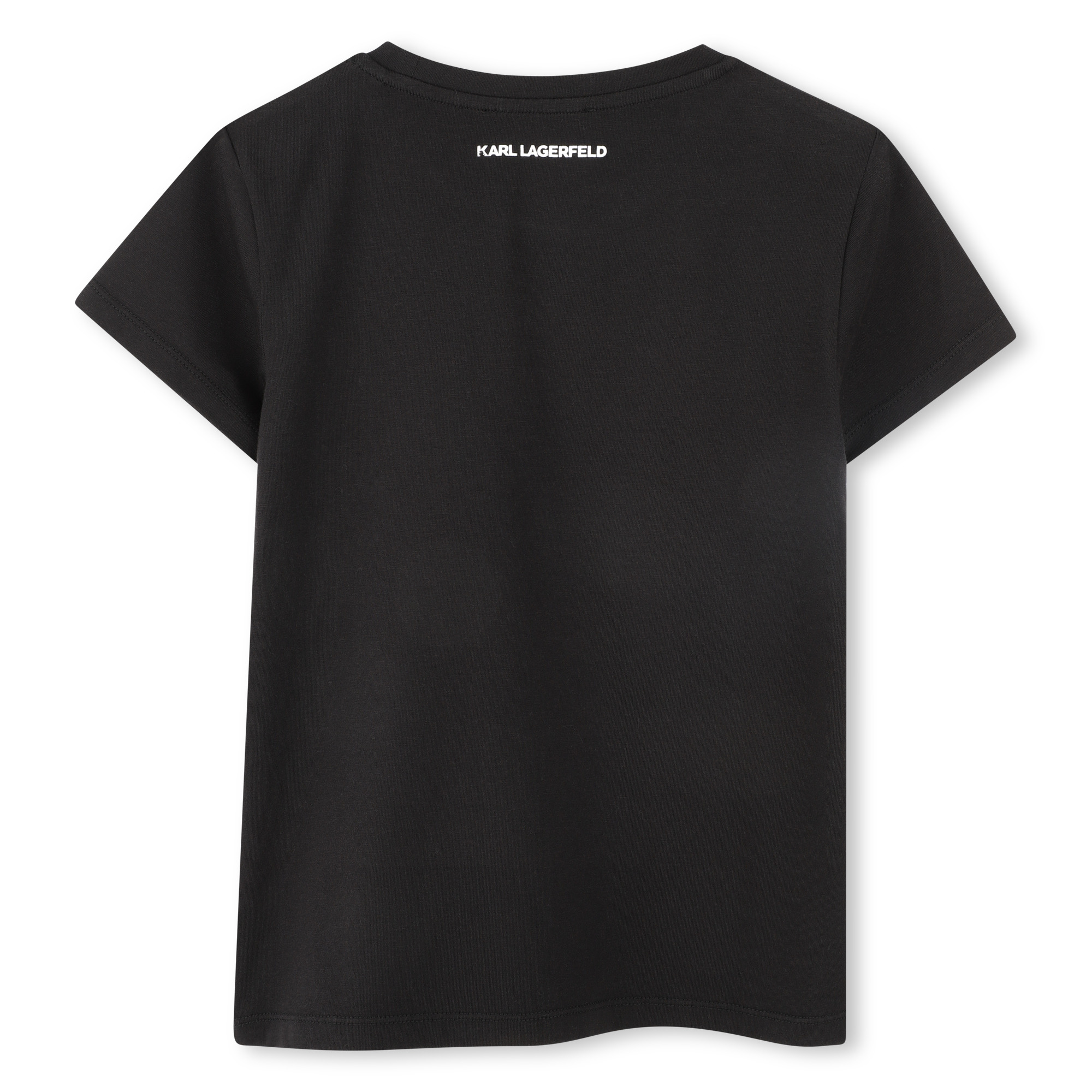 T-SHIRT KORTE MOUWEN KARL LAGERFELD KIDS Voor