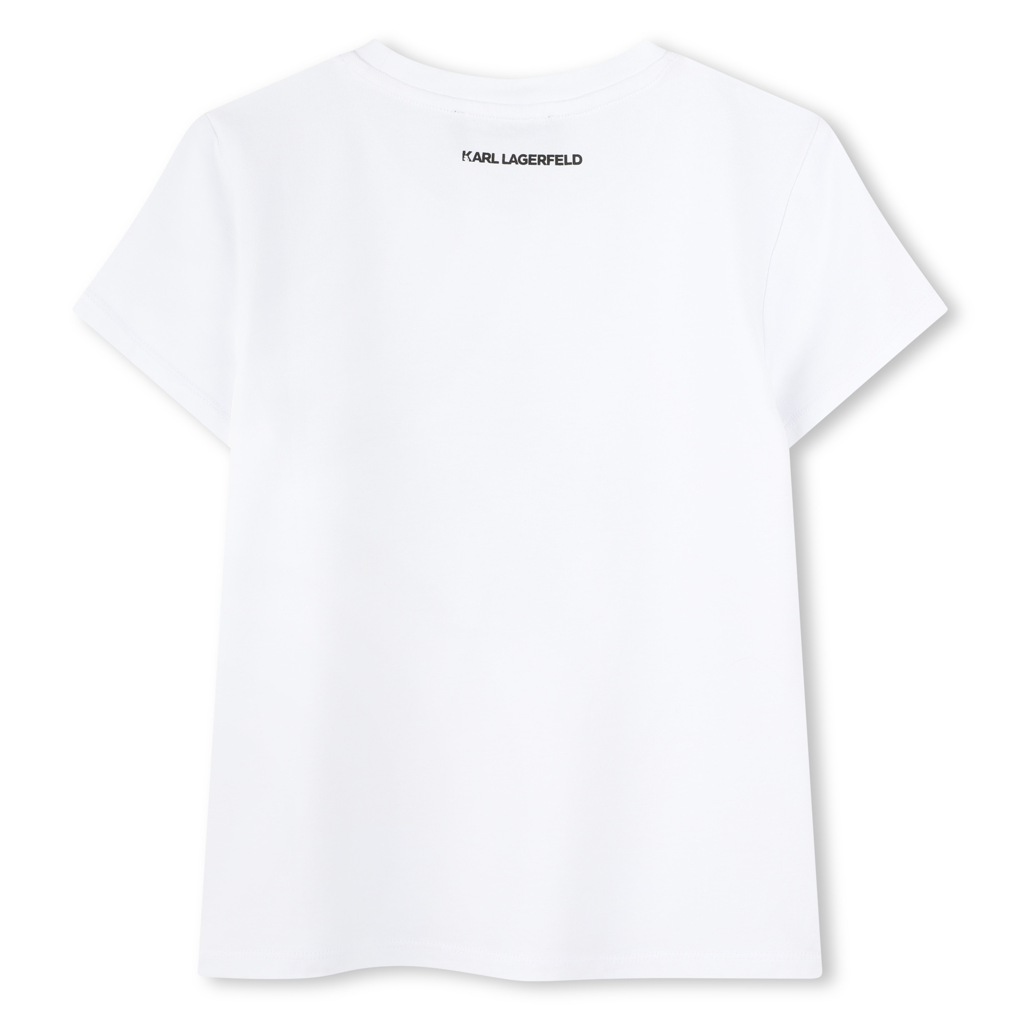 T-SHIRT KORTE MOUWEN KARL LAGERFELD KIDS Voor