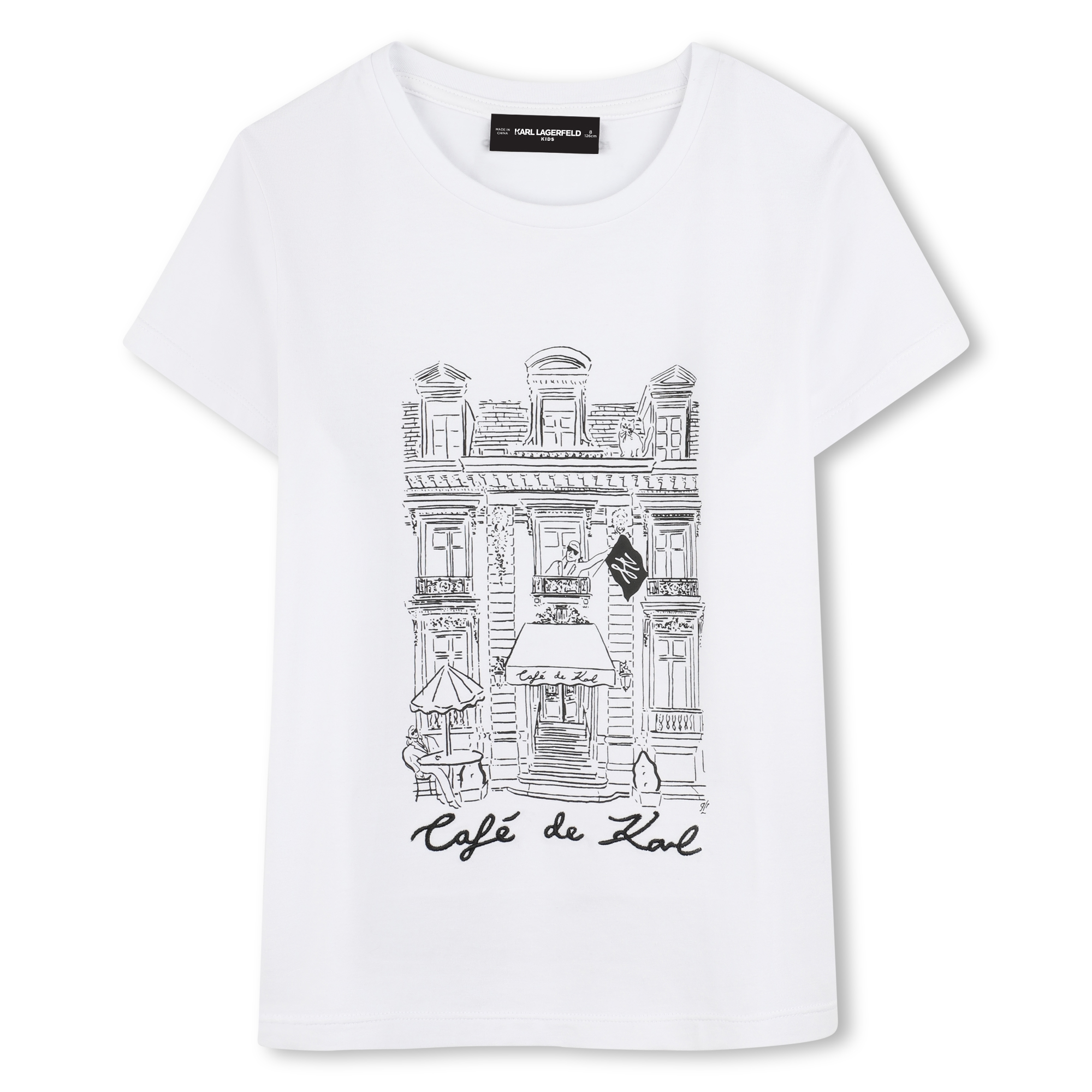 T-Shirt mit Druck KARL LAGERFELD KIDS Für MÄDCHEN