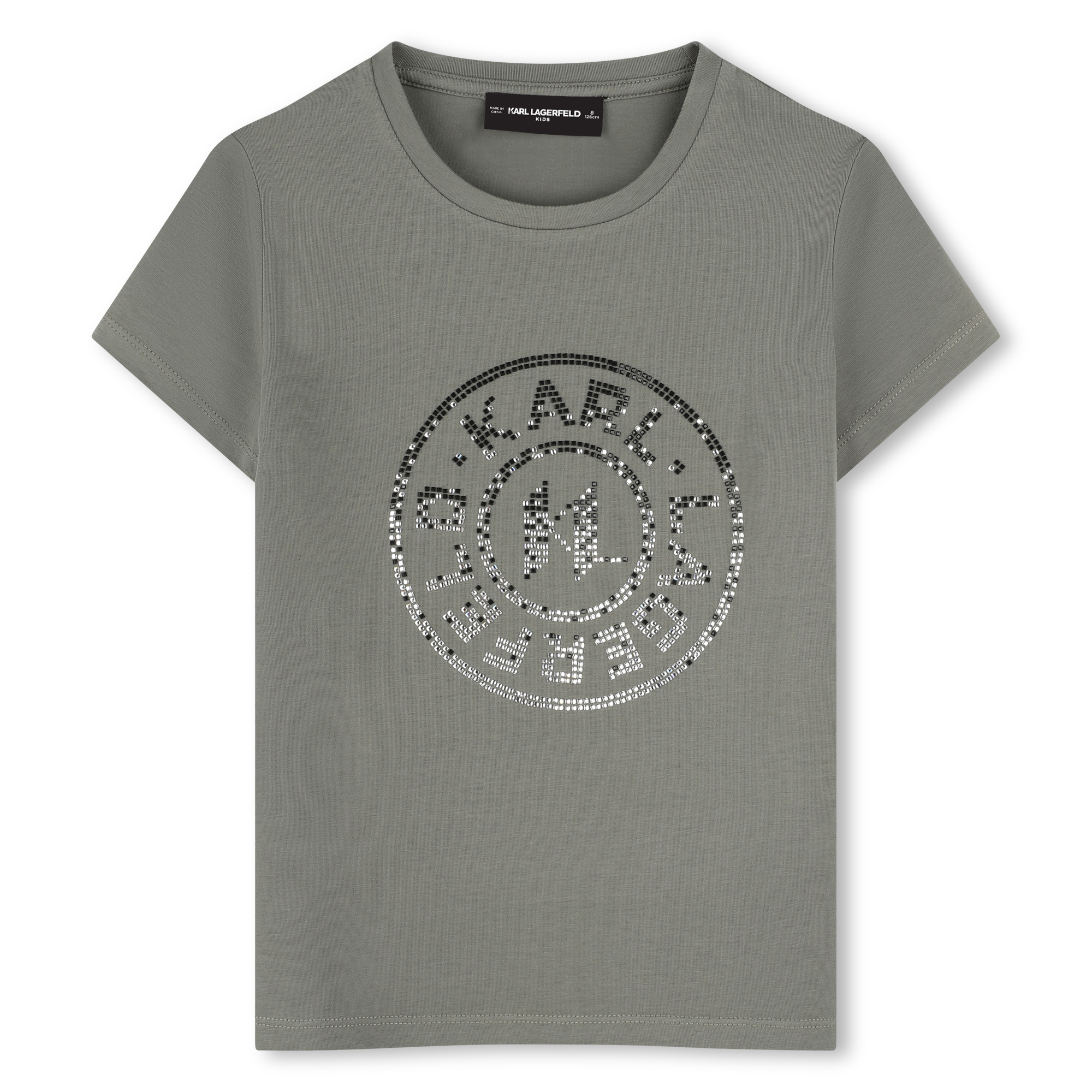 T-shirt avec illustrations KARL LAGERFELD KIDS pour FILLE