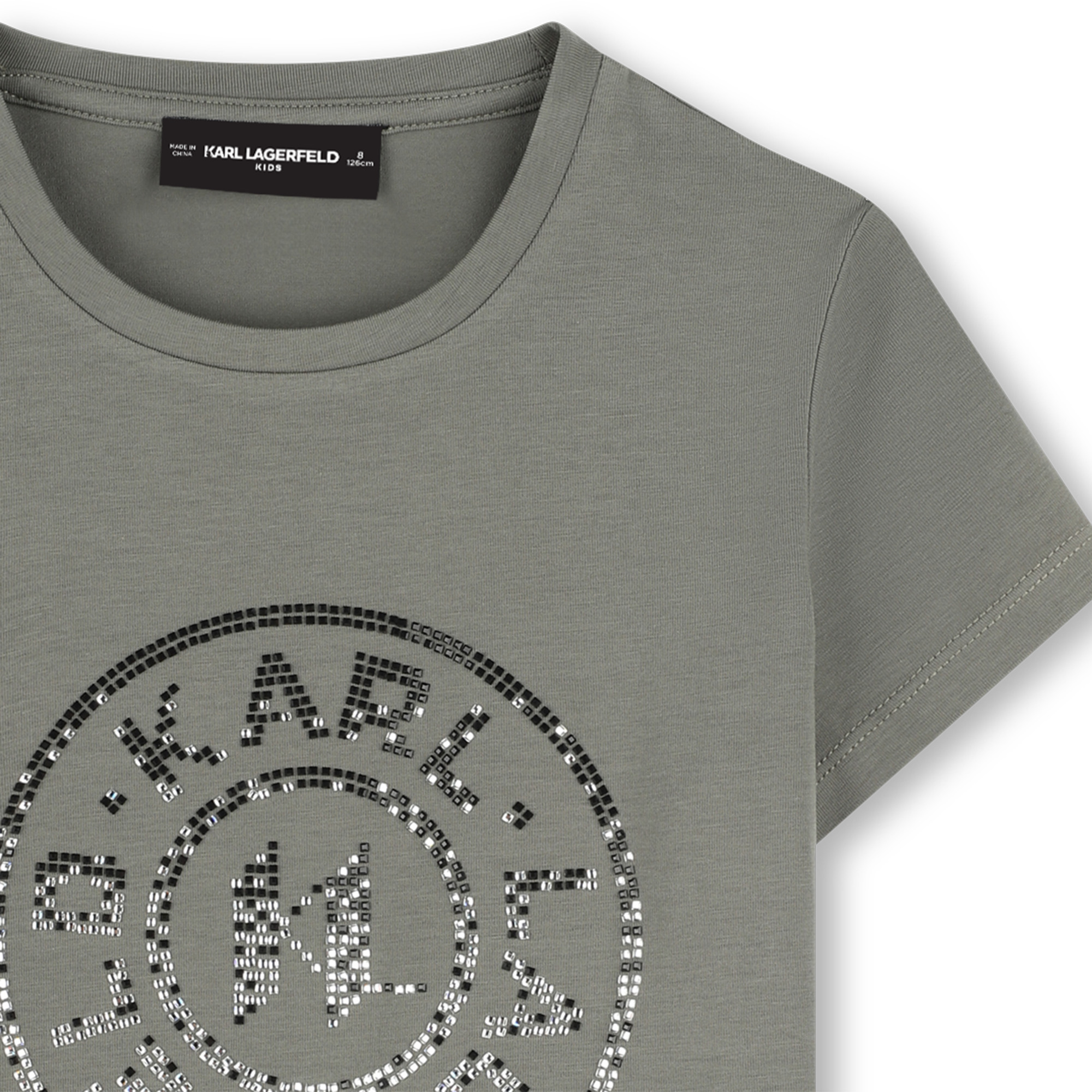 T-shirt with illustrations KARL LAGERFELD KIDS for GIRL