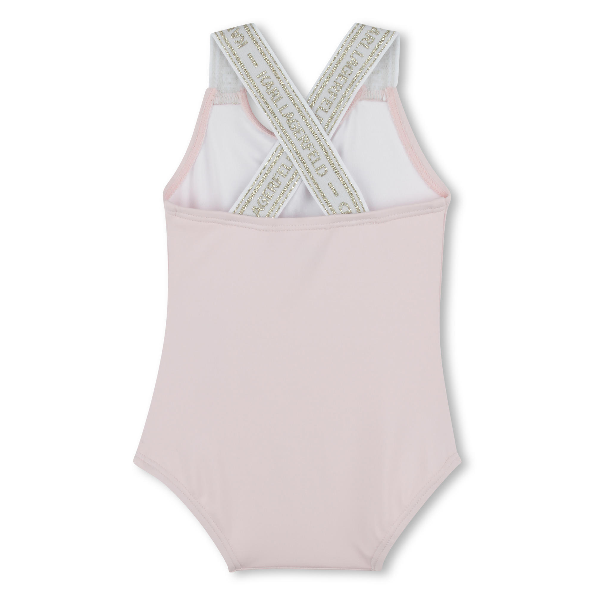 One-piece swimsuit with print KARL LAGERFELD KIDS for GIRL