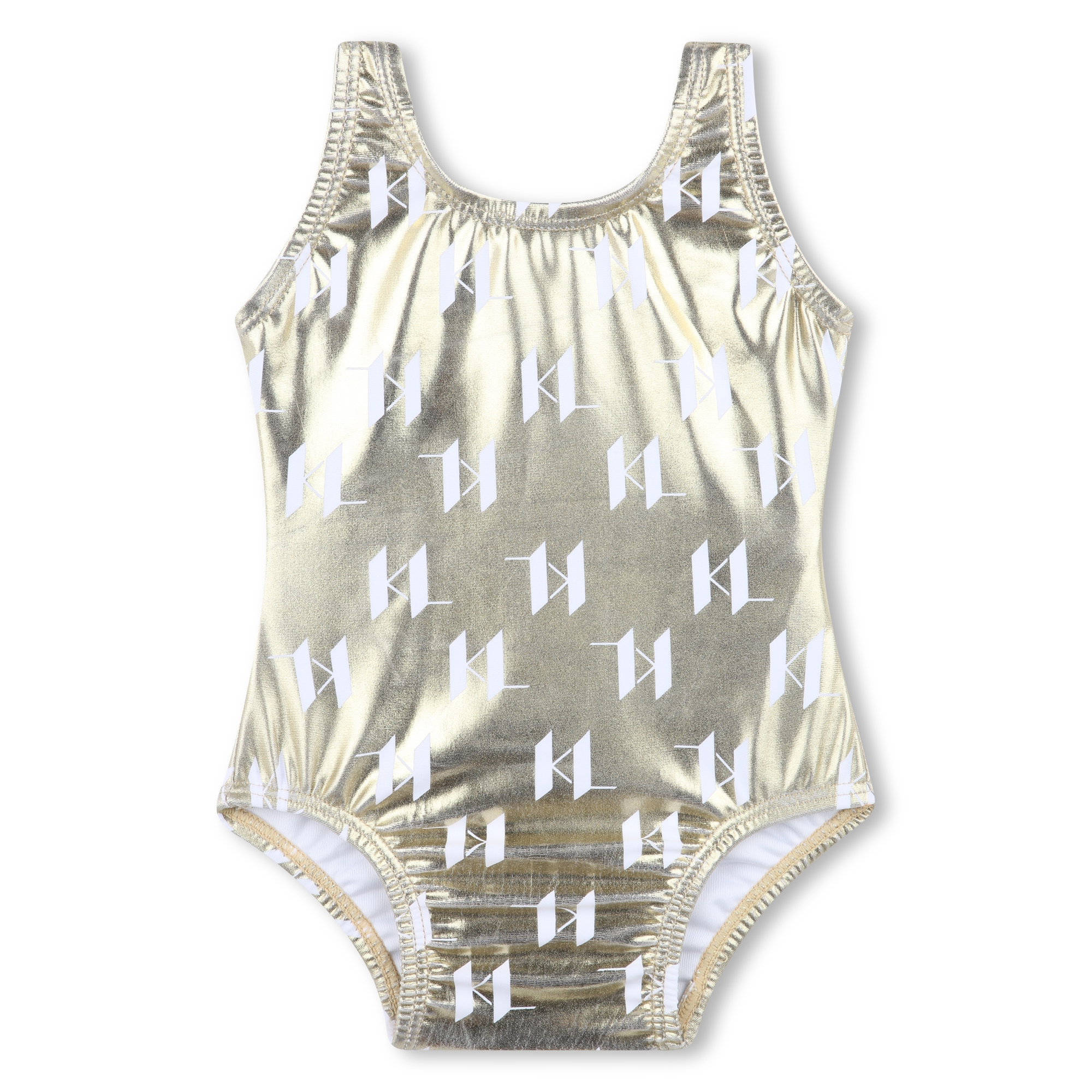 Maillot 1 pièce imprimé KARL LAGERFELD KIDS pour FILLE