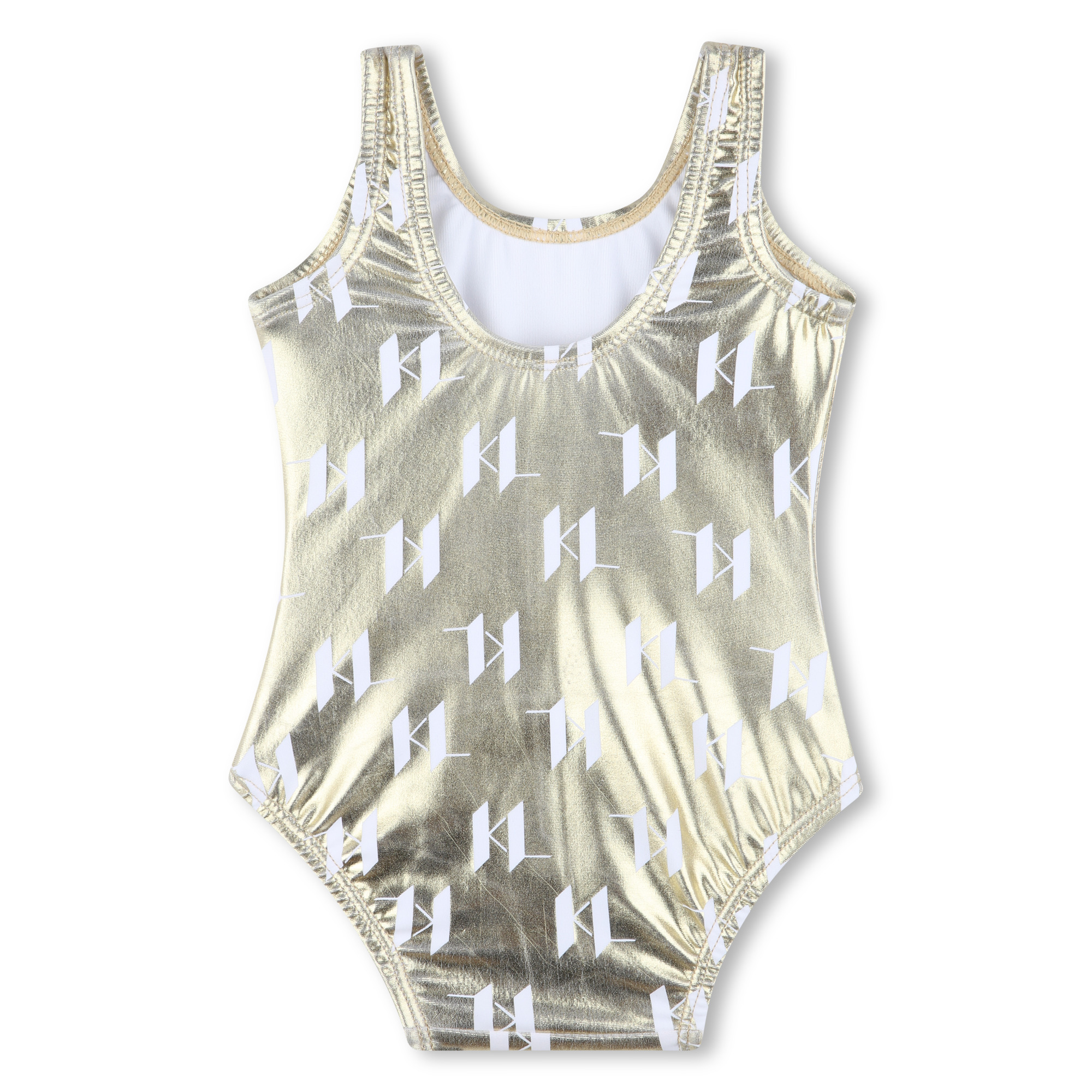 Maillot 1 pièce imprimé KARL LAGERFELD KIDS pour FILLE