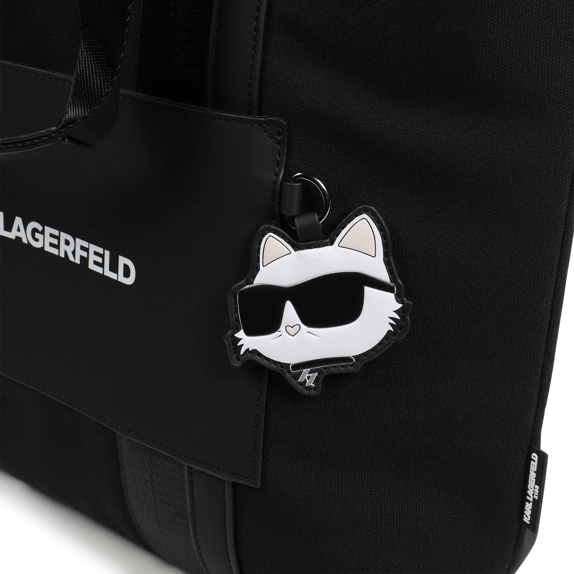 Cabas avec badge CHOUPETTE KARL LAGERFELD KIDS pour FILLE