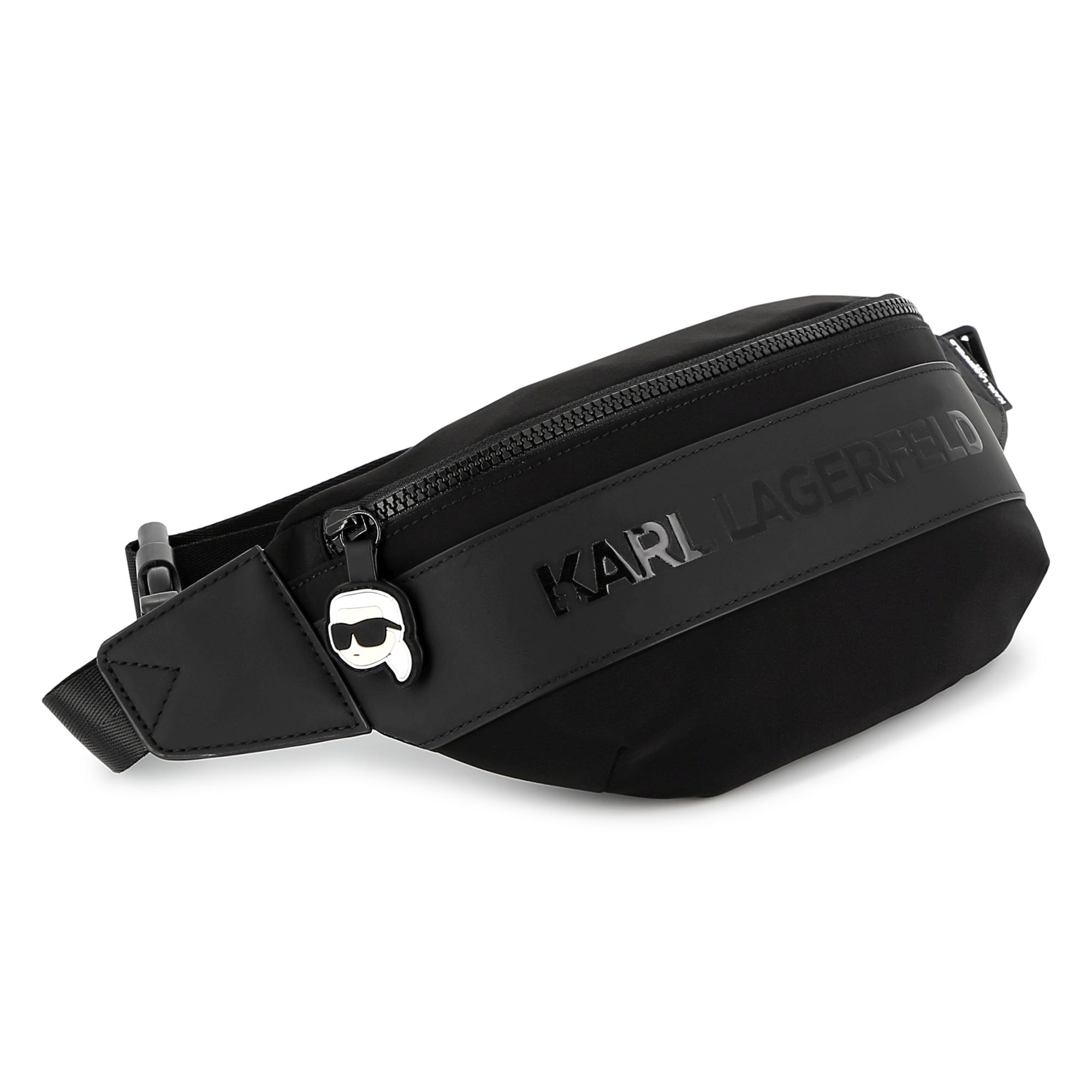 Belt bag with KARL badge KARL LAGERFELD KIDS for BOY