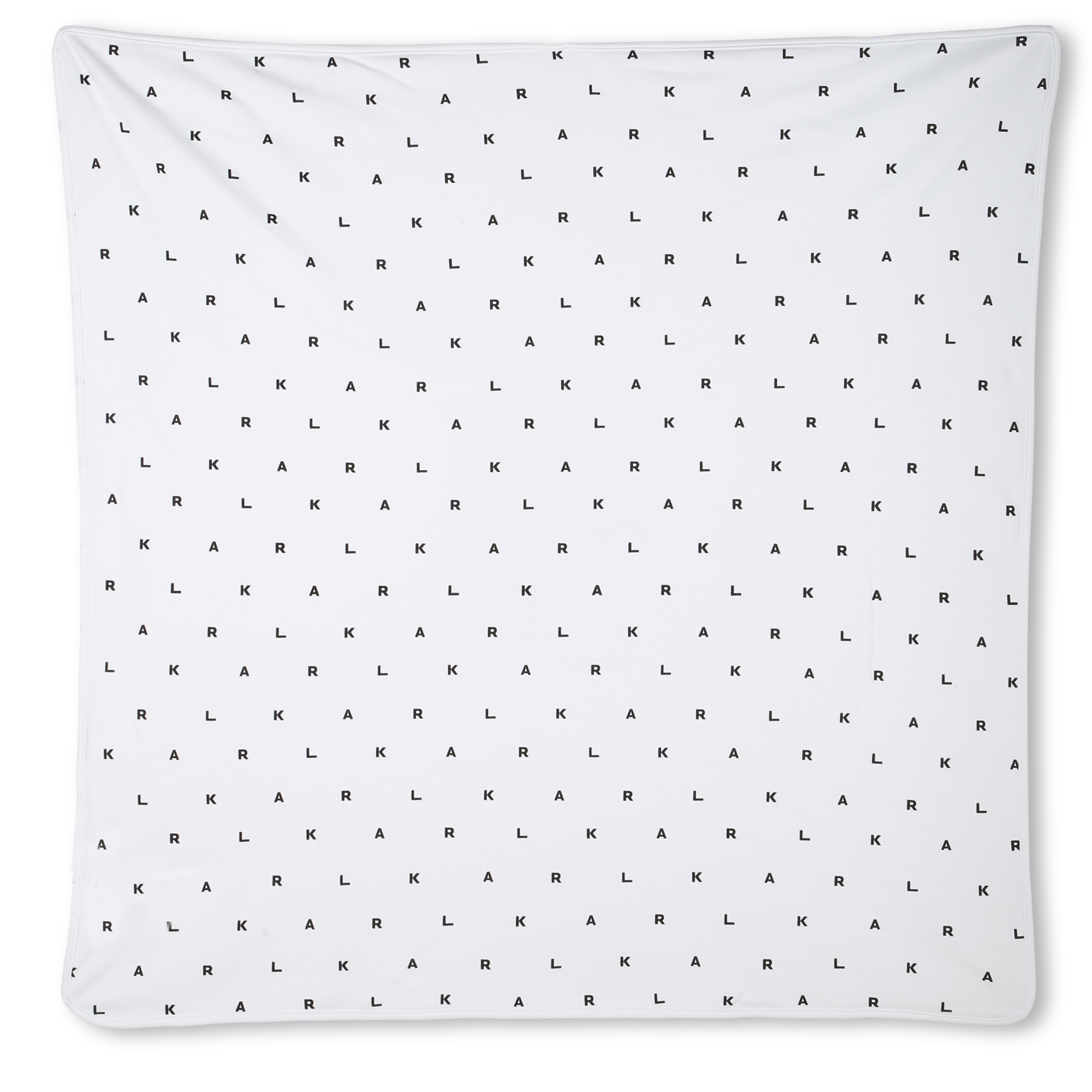 Printed cotton blanket KARL LAGERFELD KIDS for UNISEX