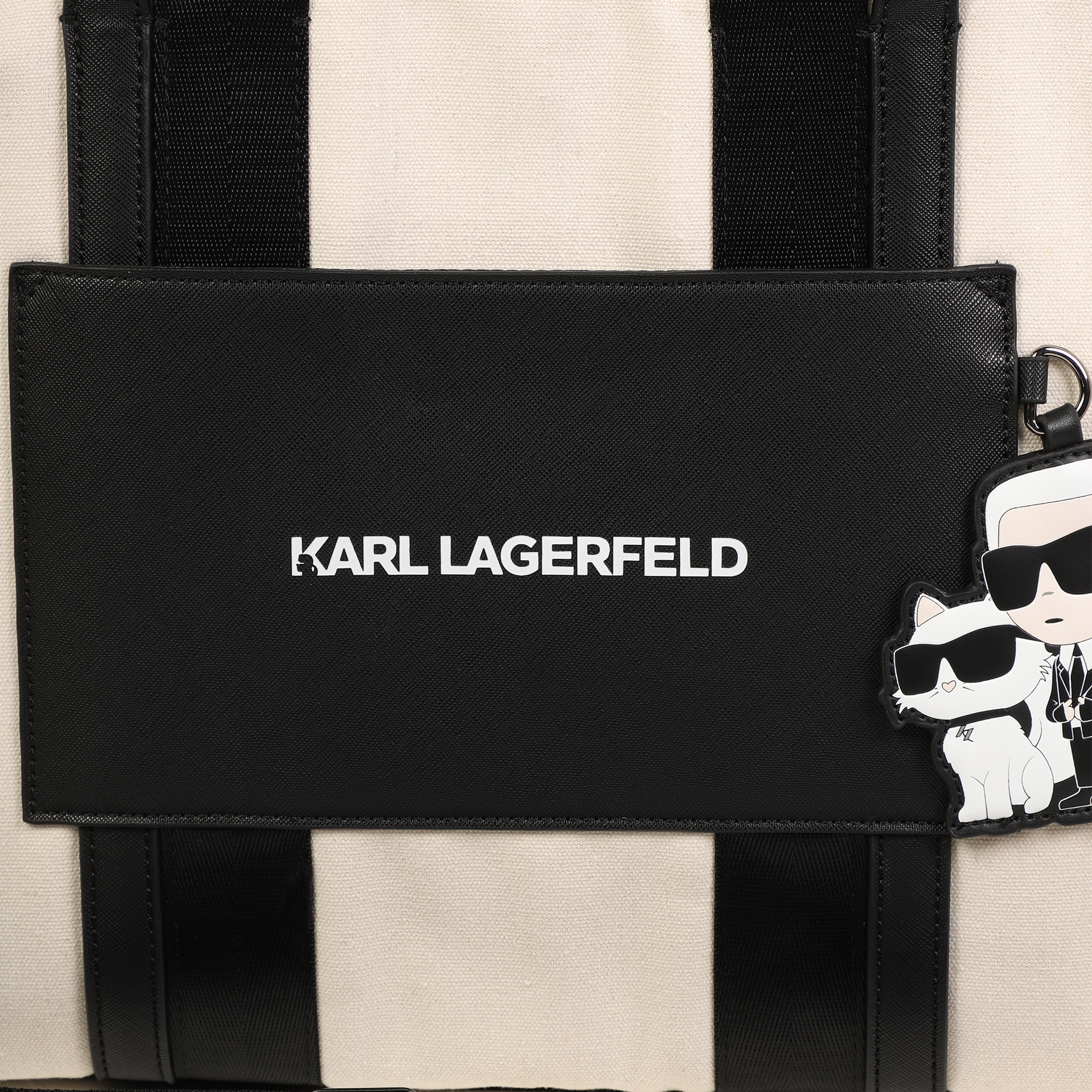 Changing bag with badge KARL LAGERFELD KIDS for UNISEX