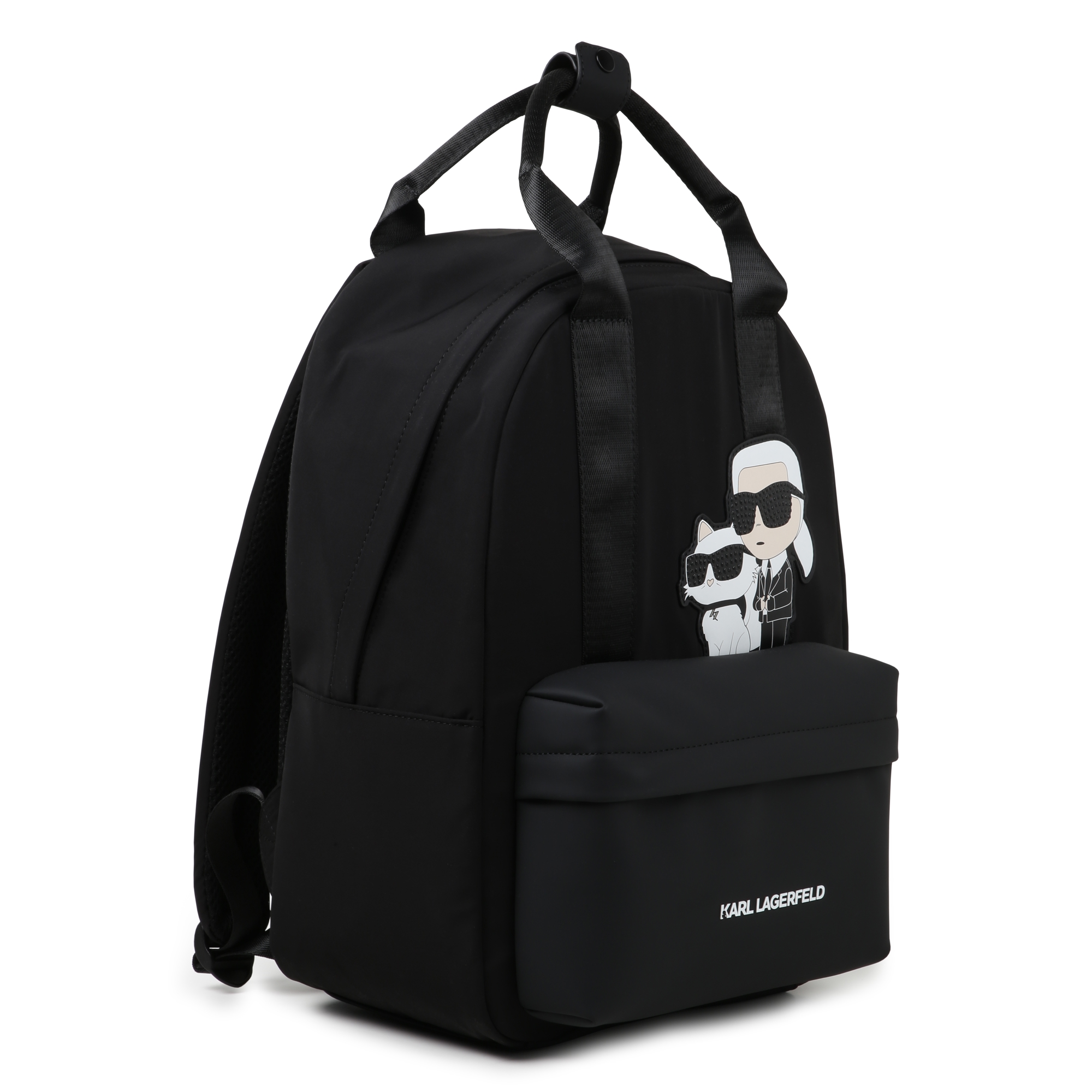 Sac à dos avec badge fantaisie KARL LAGERFELD KIDS pour FILLE