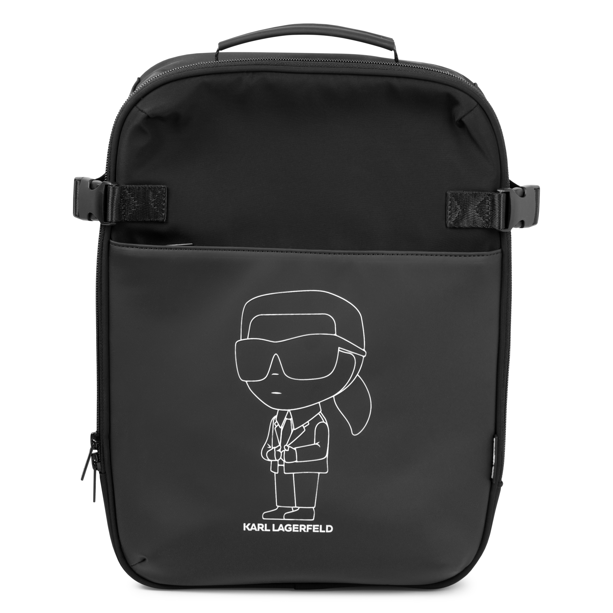 Rucksack mit KARL-Print KARL LAGERFELD KIDS Für JUNGE