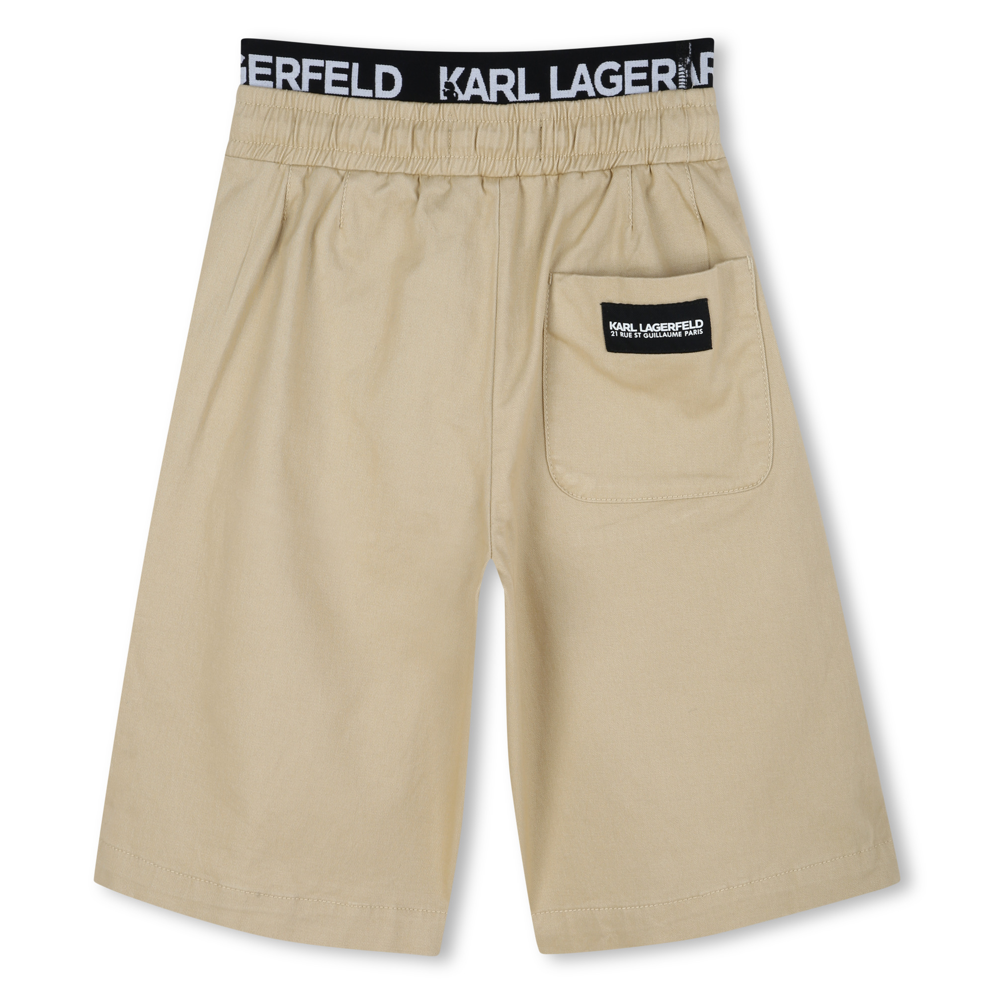 Bermudas de sarga KARL LARGERFELD KIDS para NIÑO