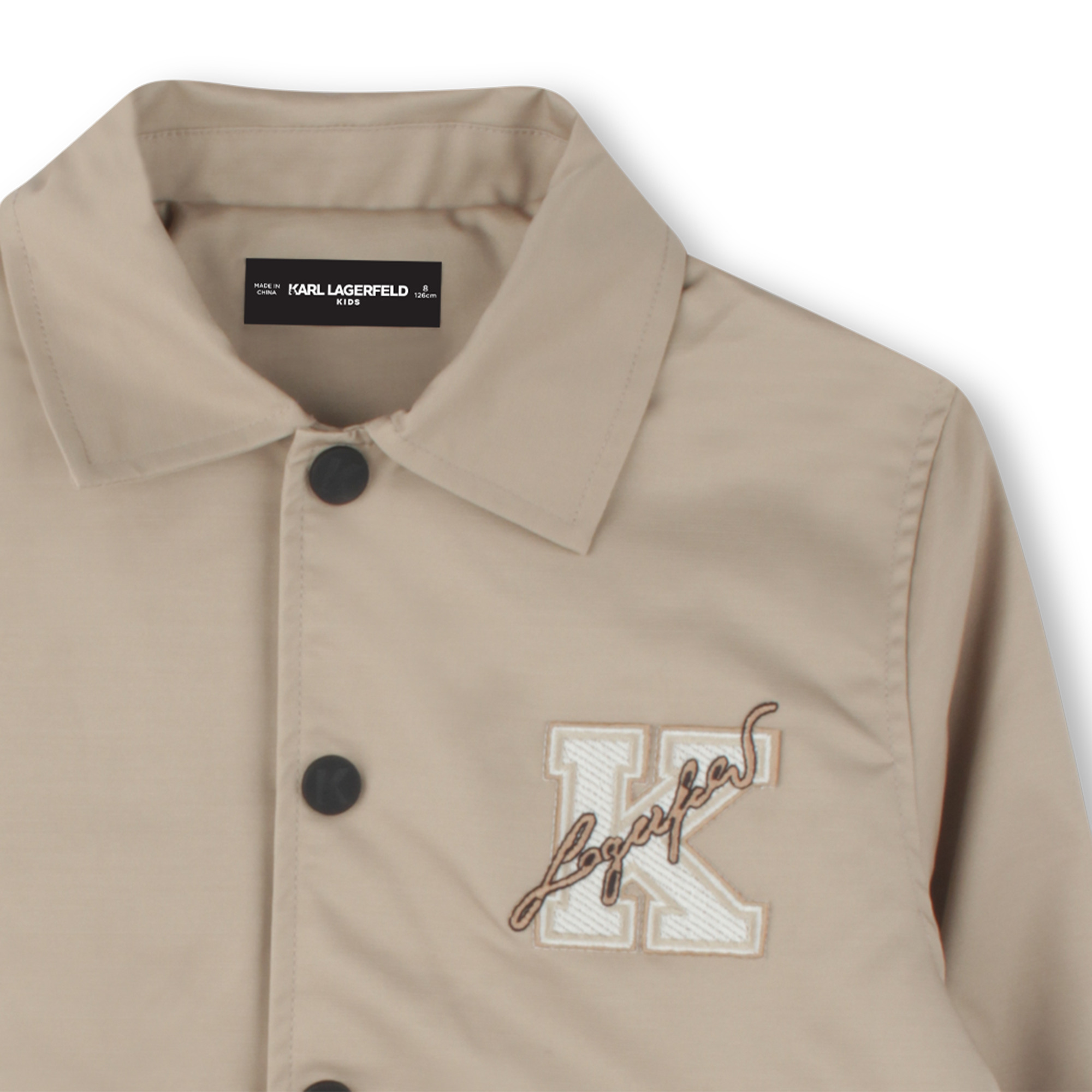 Gefütterte Twilljacke KARL LAGERFELD KIDS Für JUNGE